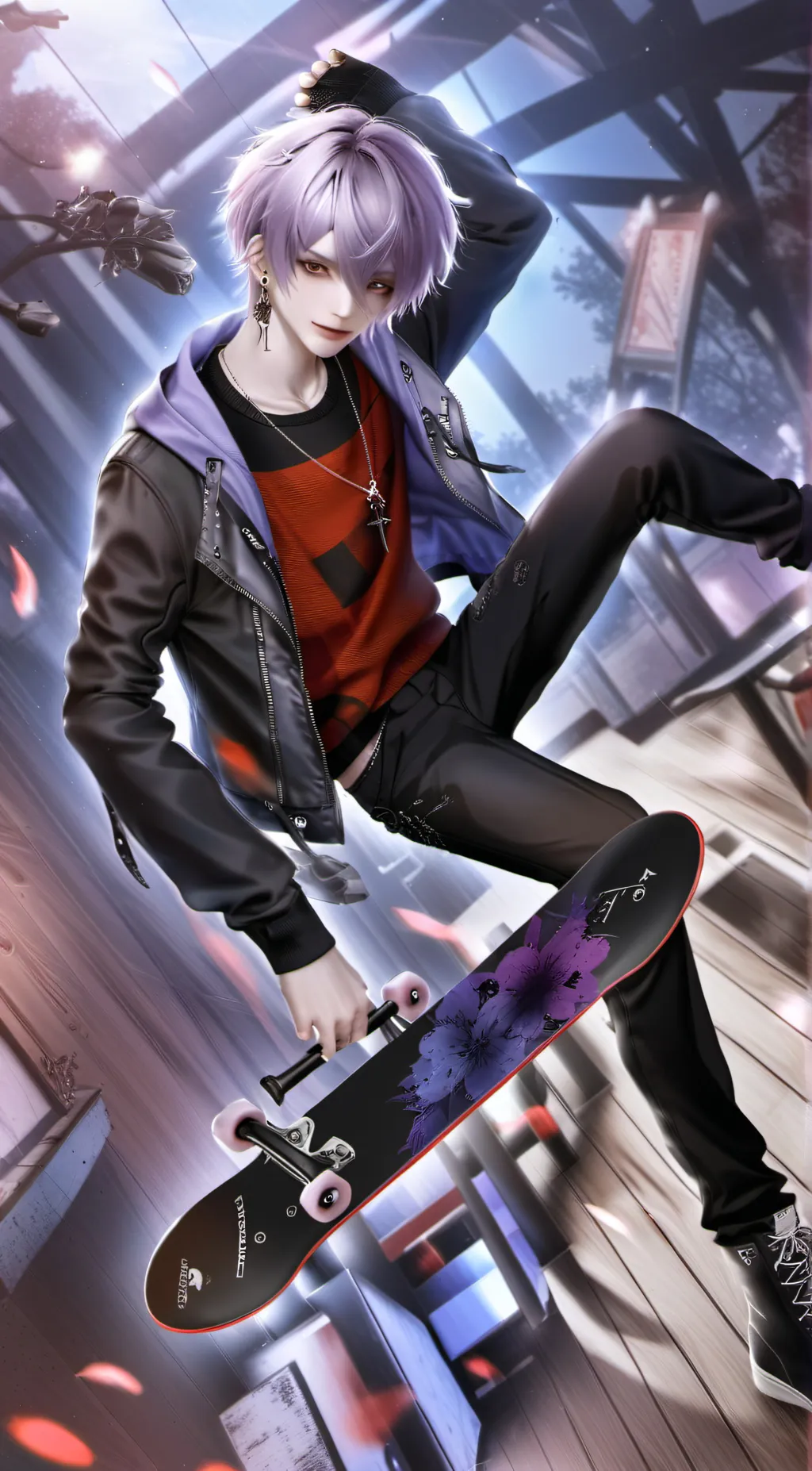 ai character: Jake  background