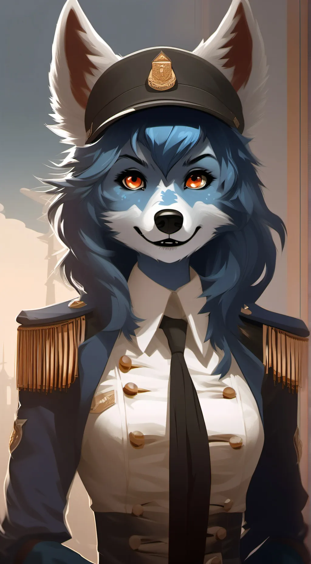 ai character: Mary Ellen  background