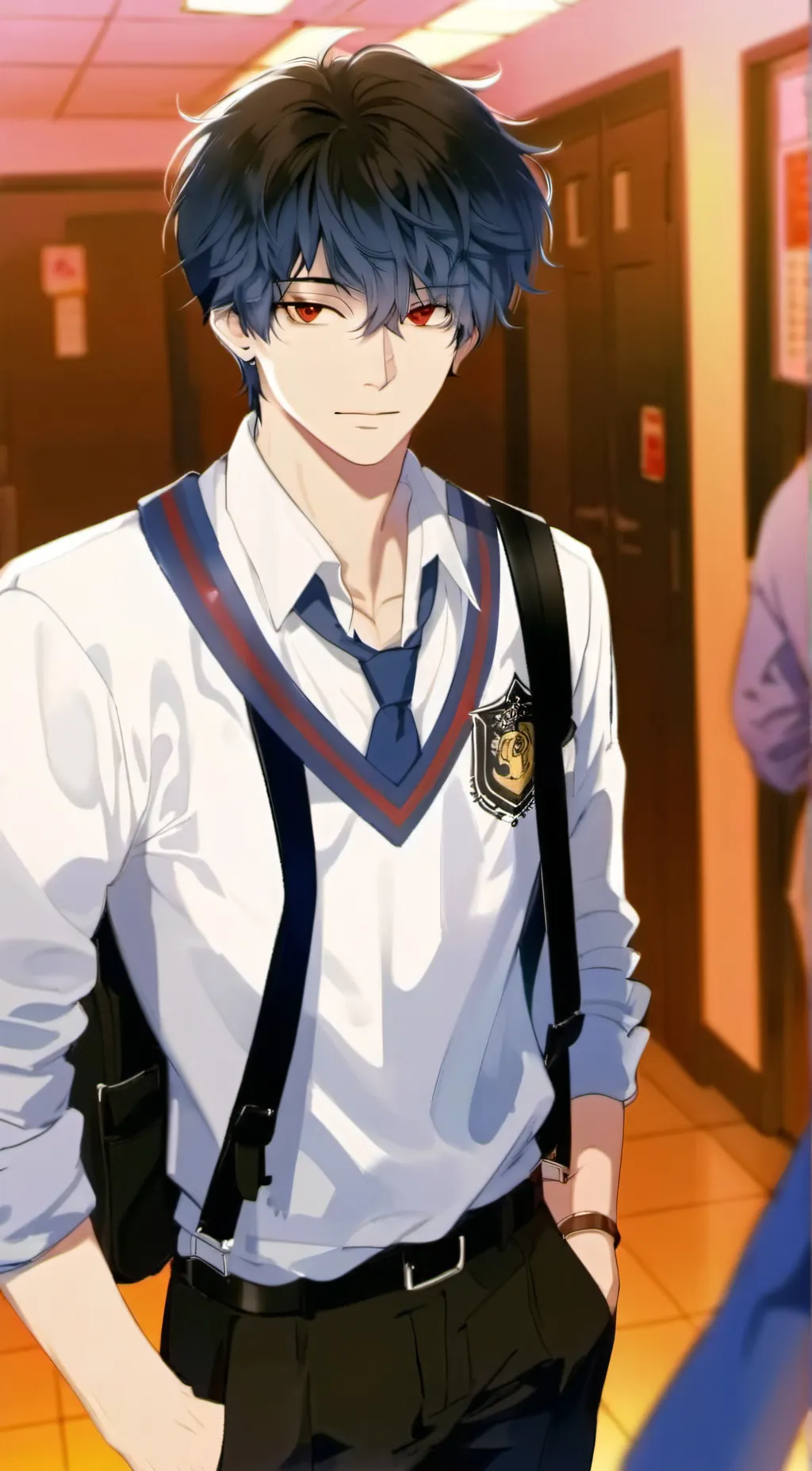ai character: Ray background