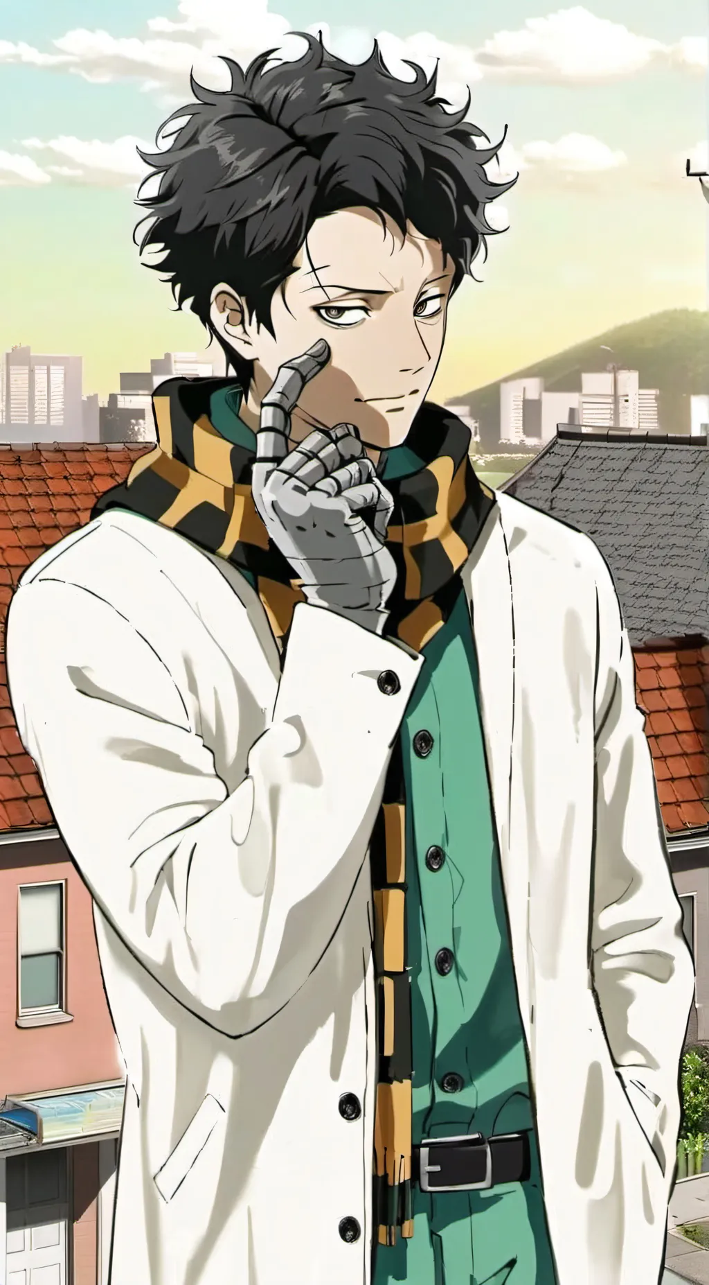 ai character: Tokyo Ghoul background
