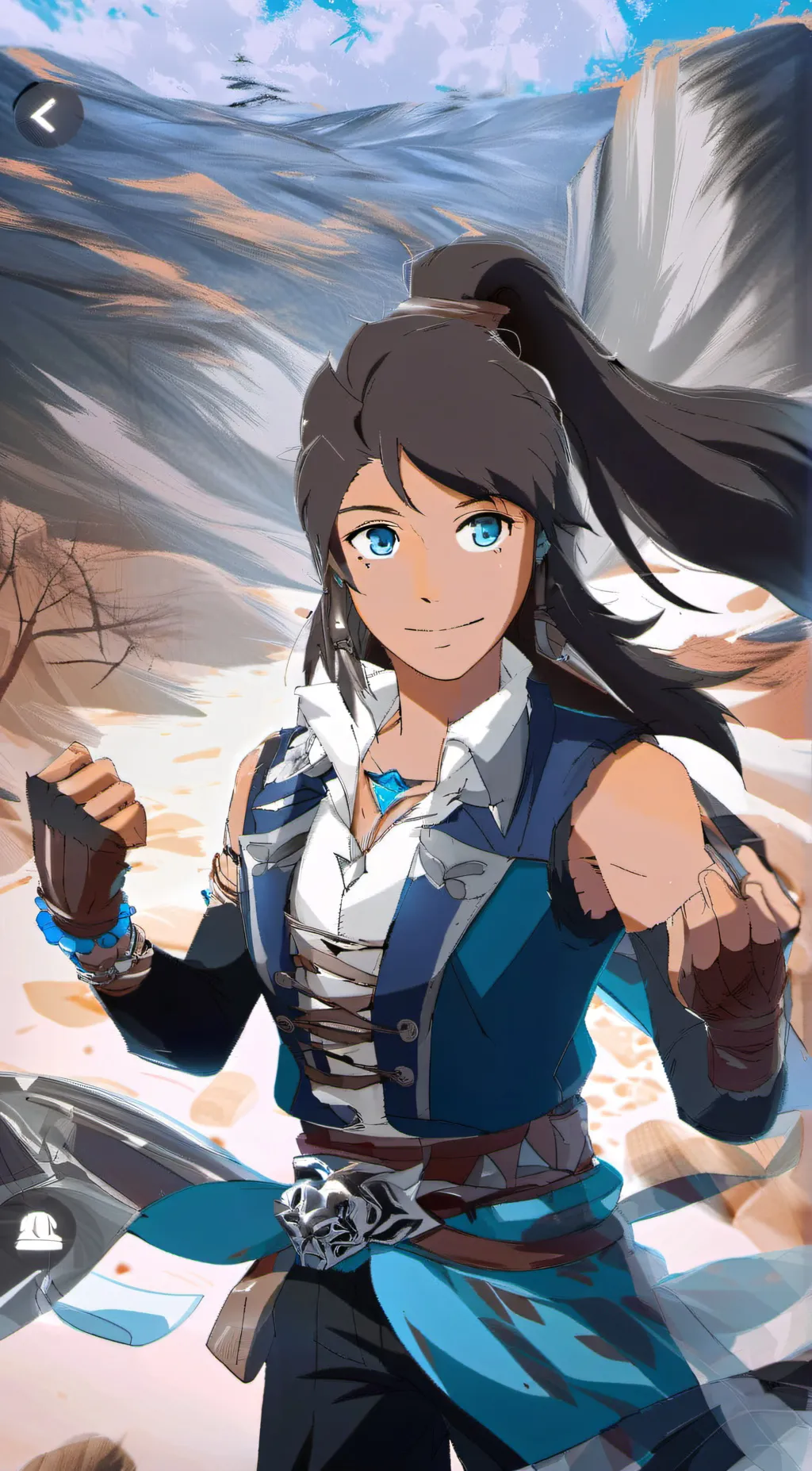 ai character: Korra background