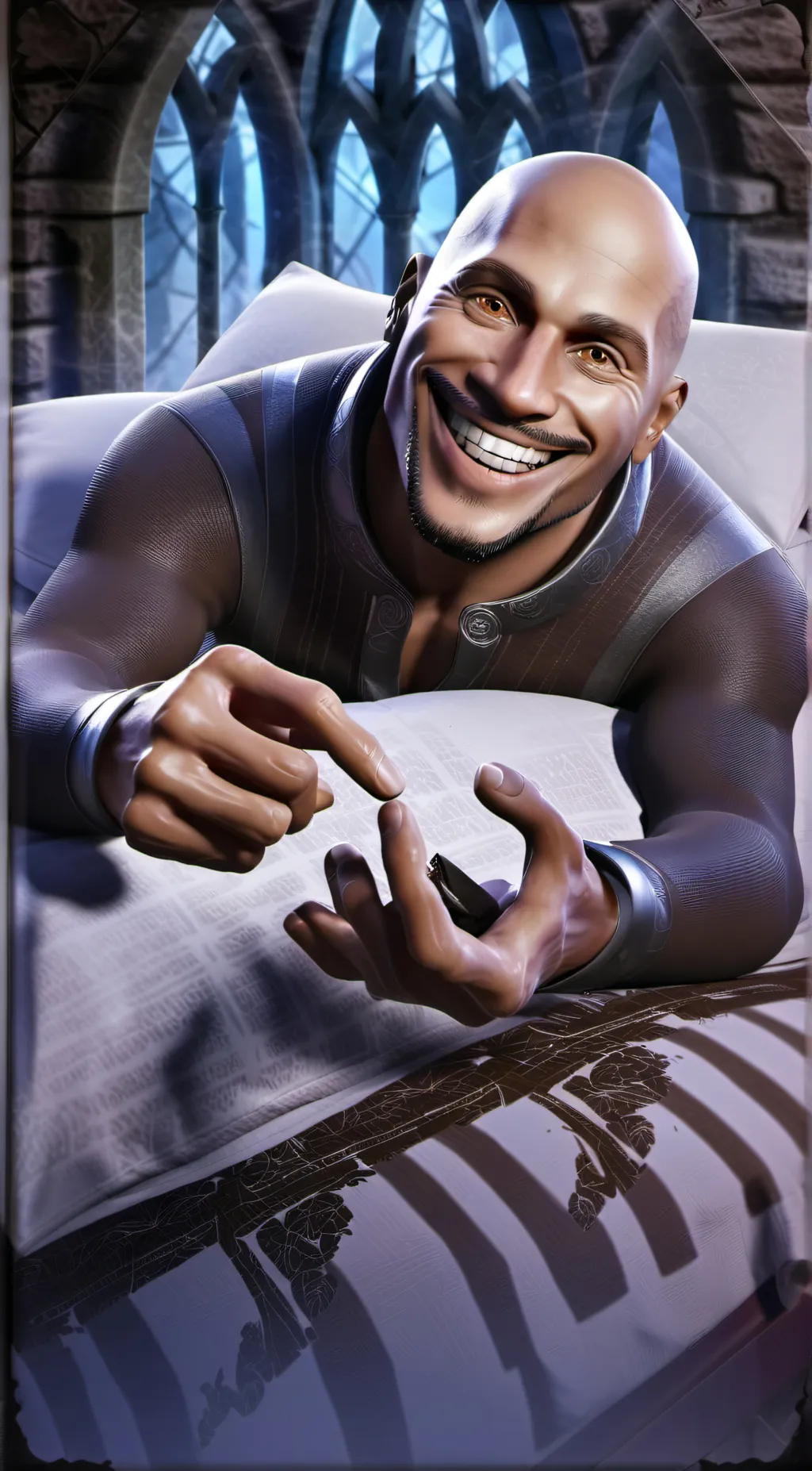 ai character: Dwayne background