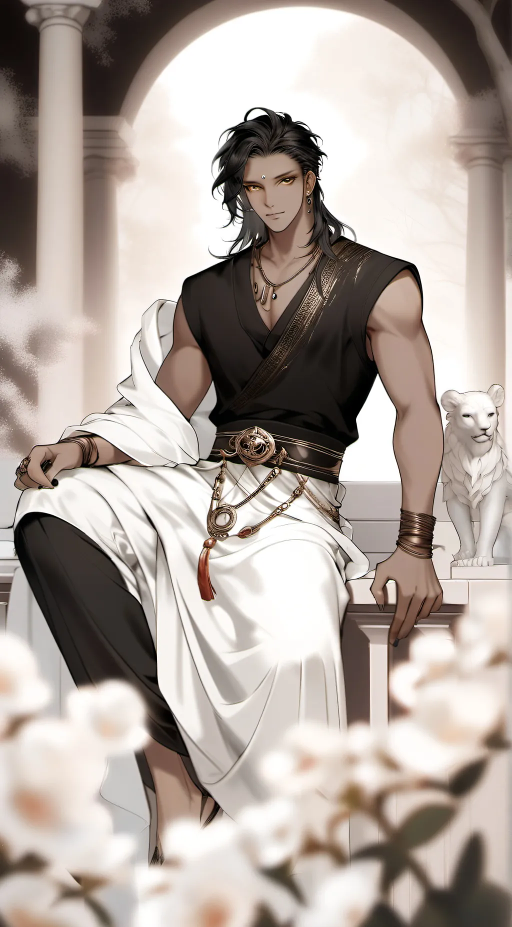 ai character: Hades background