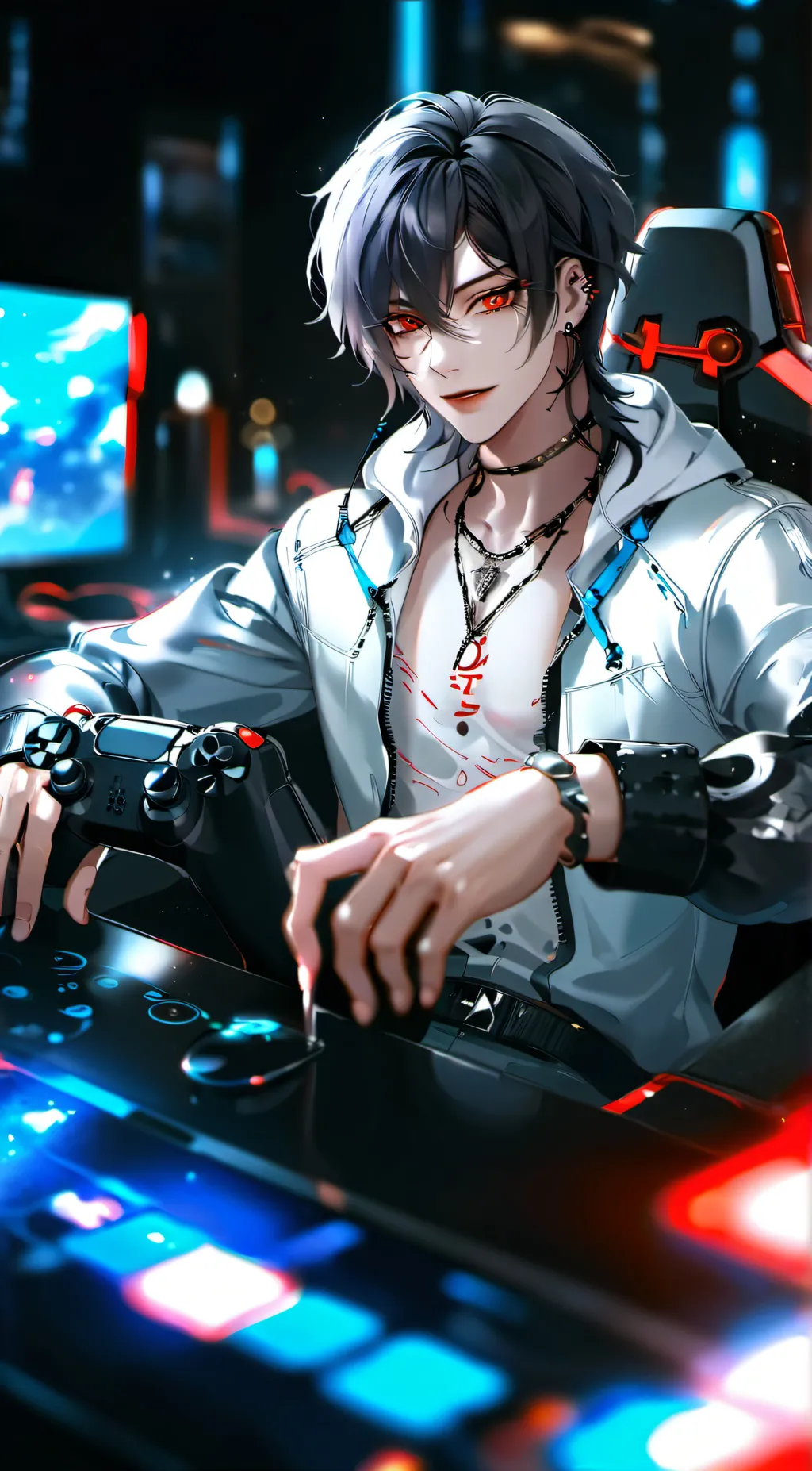 ai character: Max background
