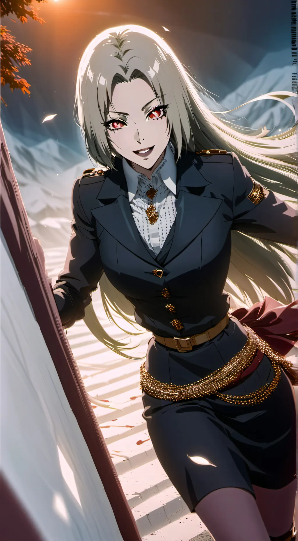 ai character: Mint background