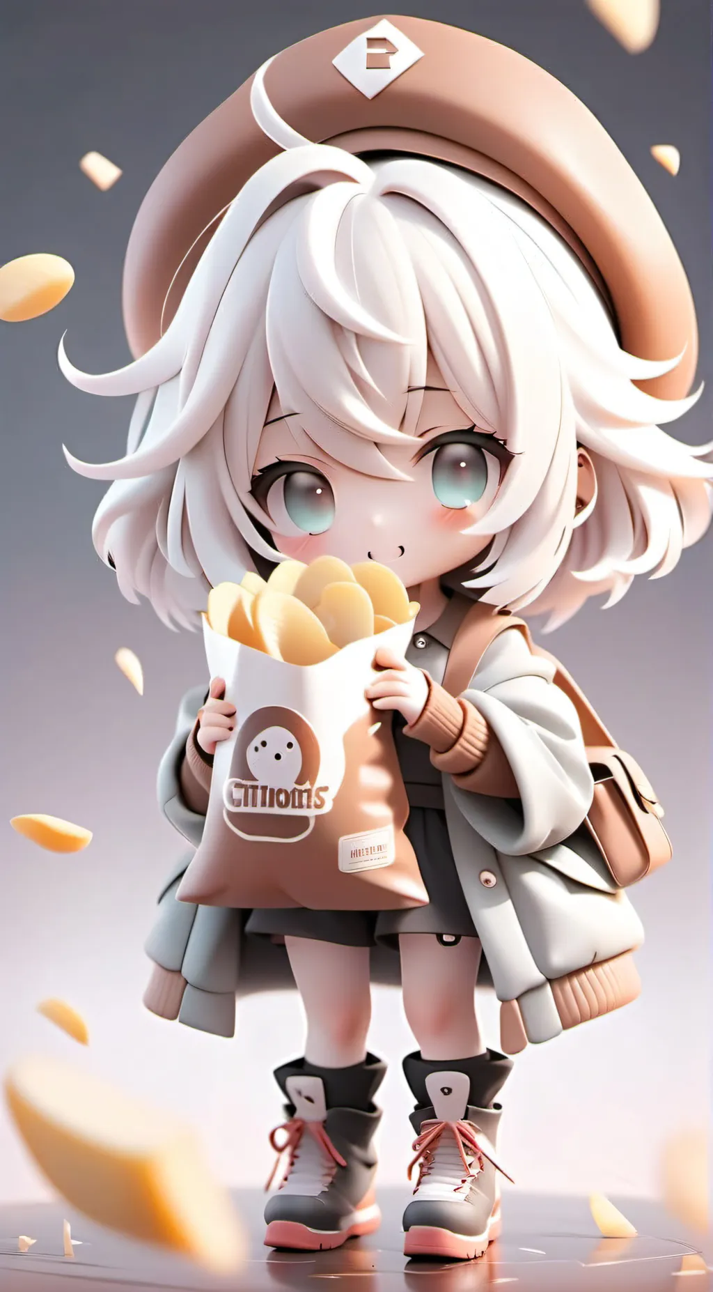 ai character: Chip Flavour background