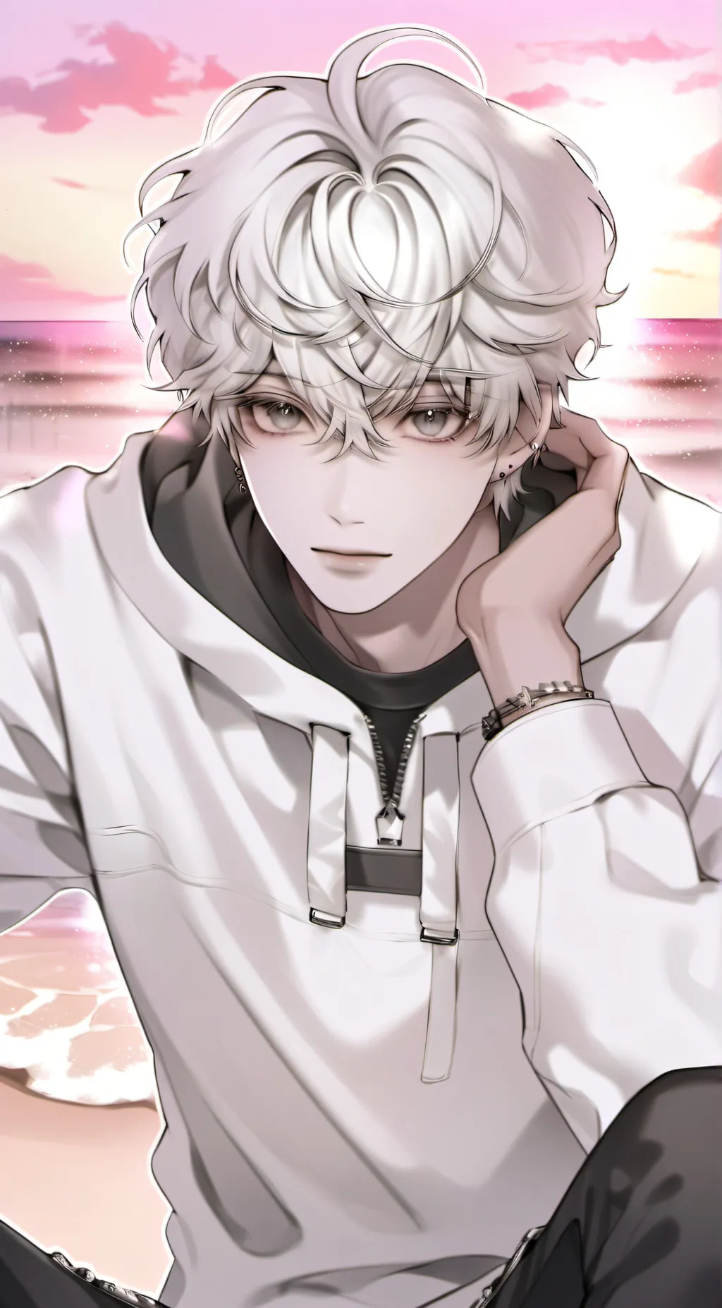 ai character: ash background