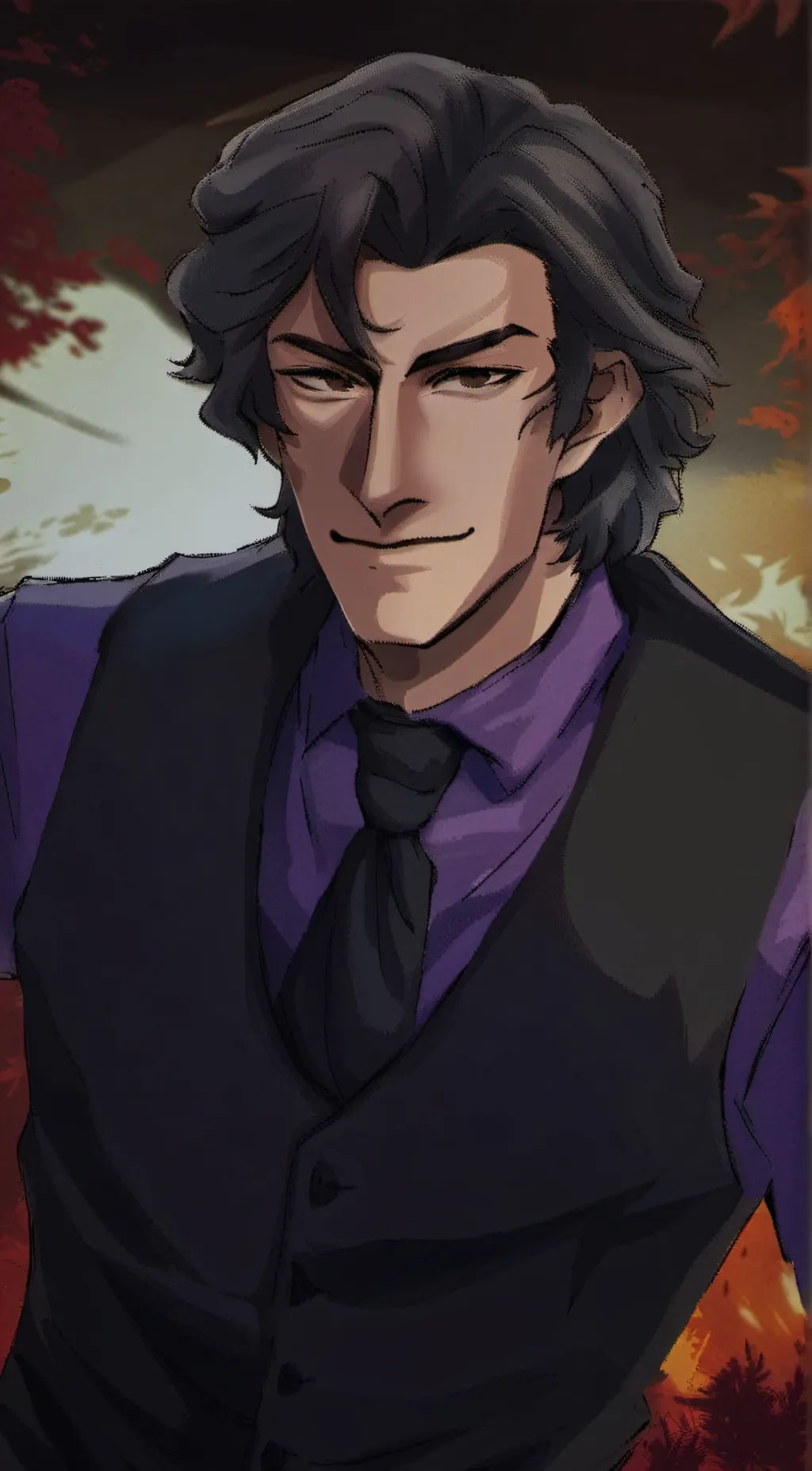 ai character: William Afton  background