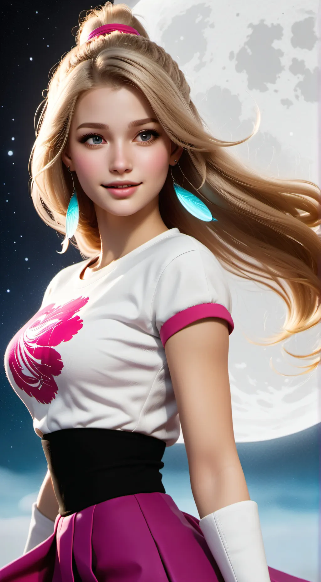 ai character: Serena background