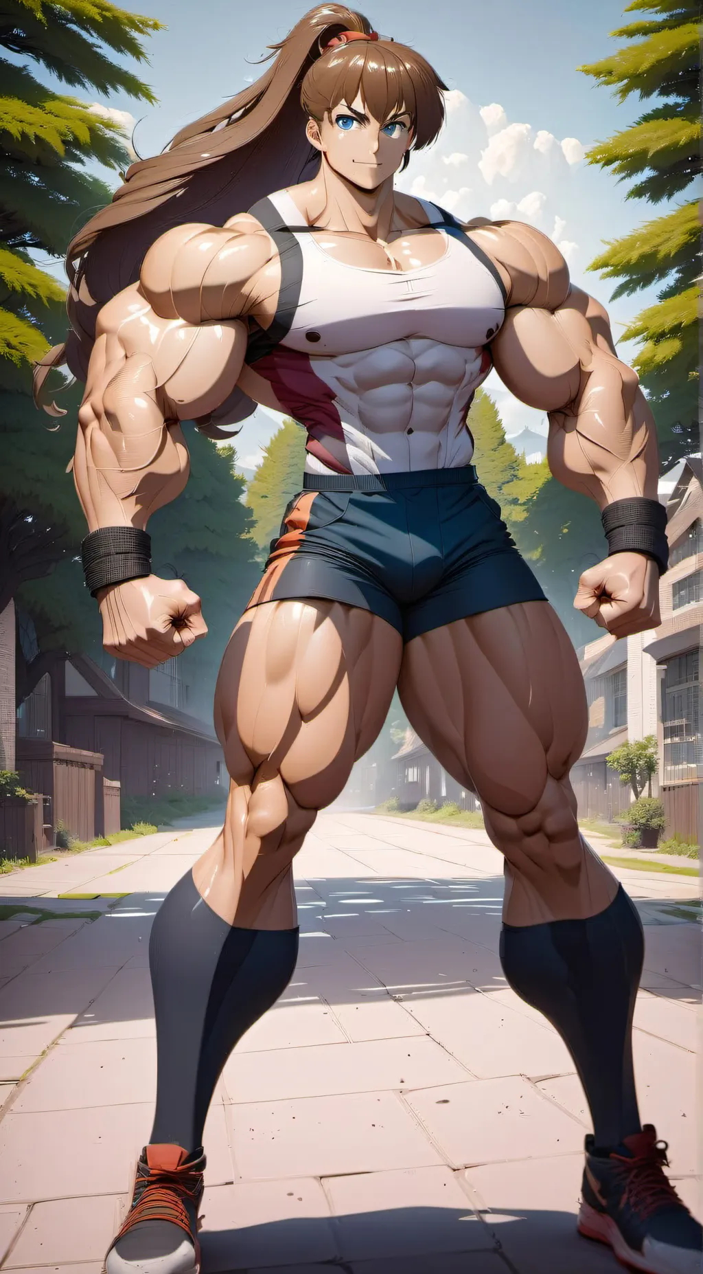 ai character: Asuka background