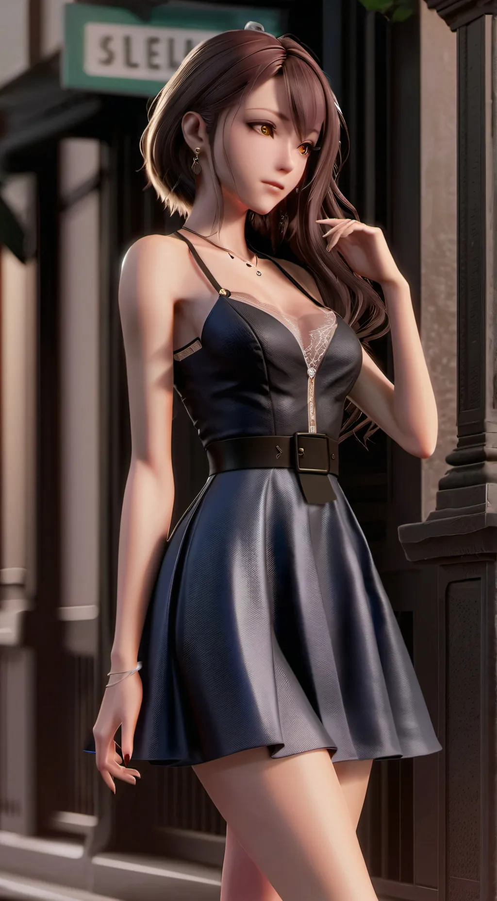 ai character: Cinna Sloan background