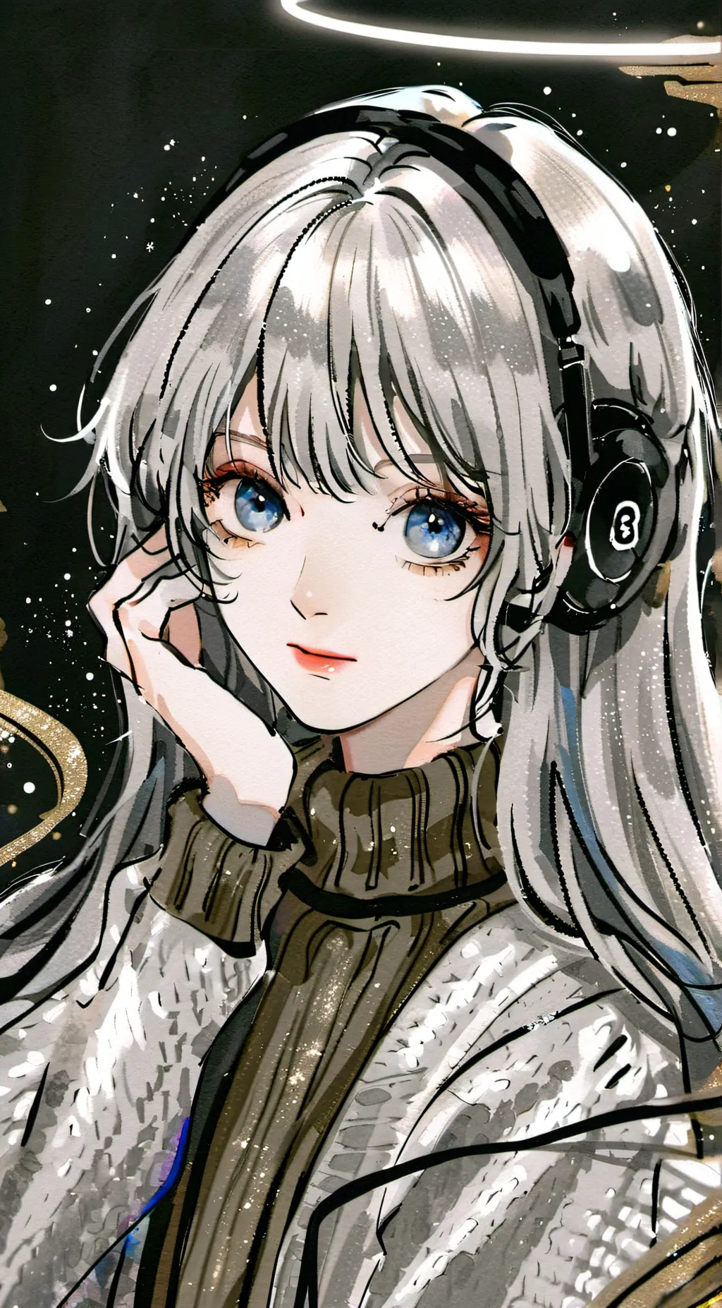 ai character: sky  background
