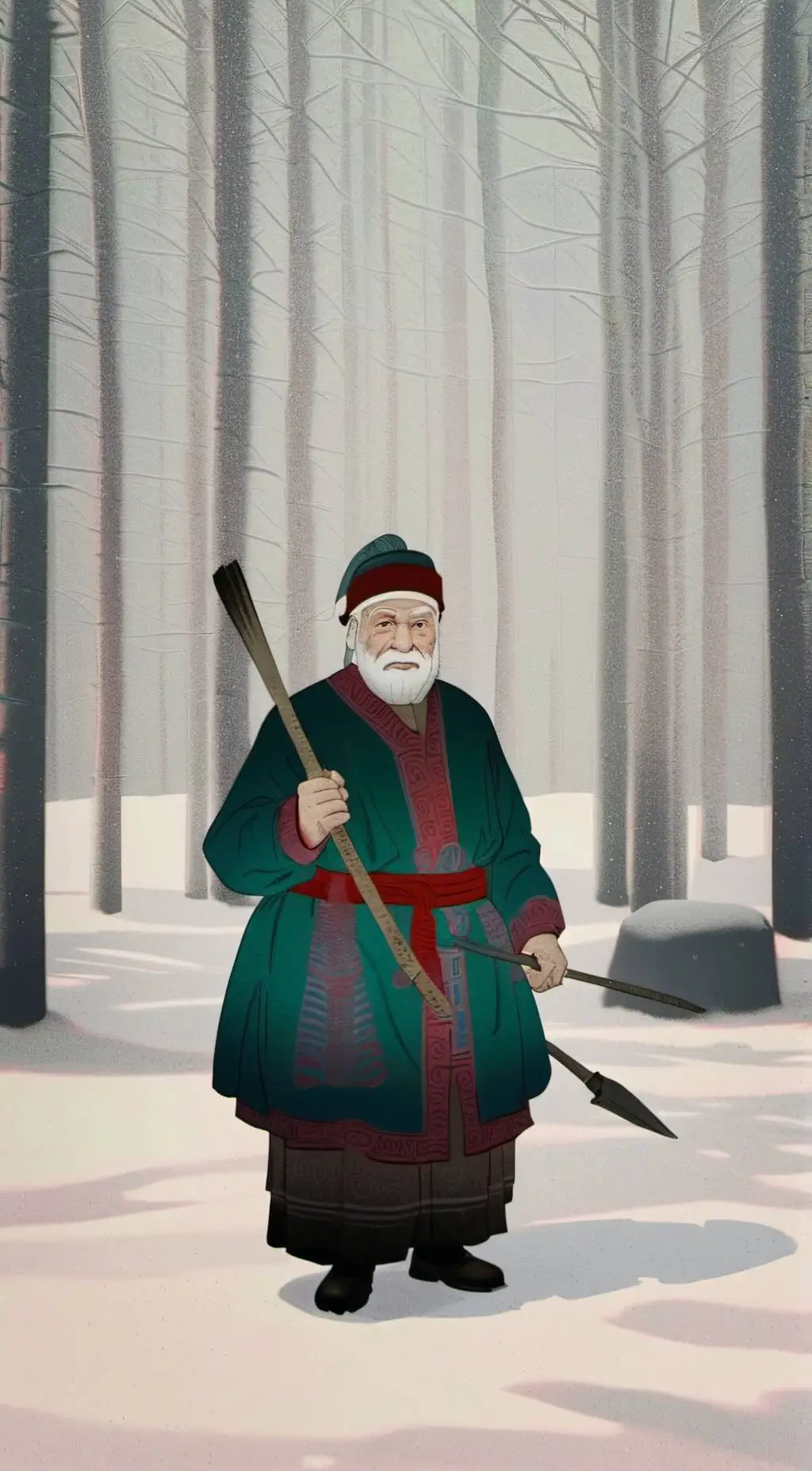 ai character: Axe background