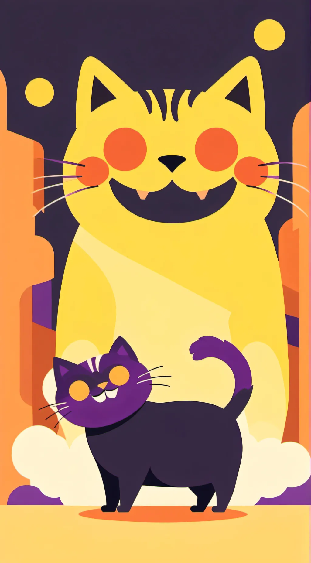 ai character: catnap  background