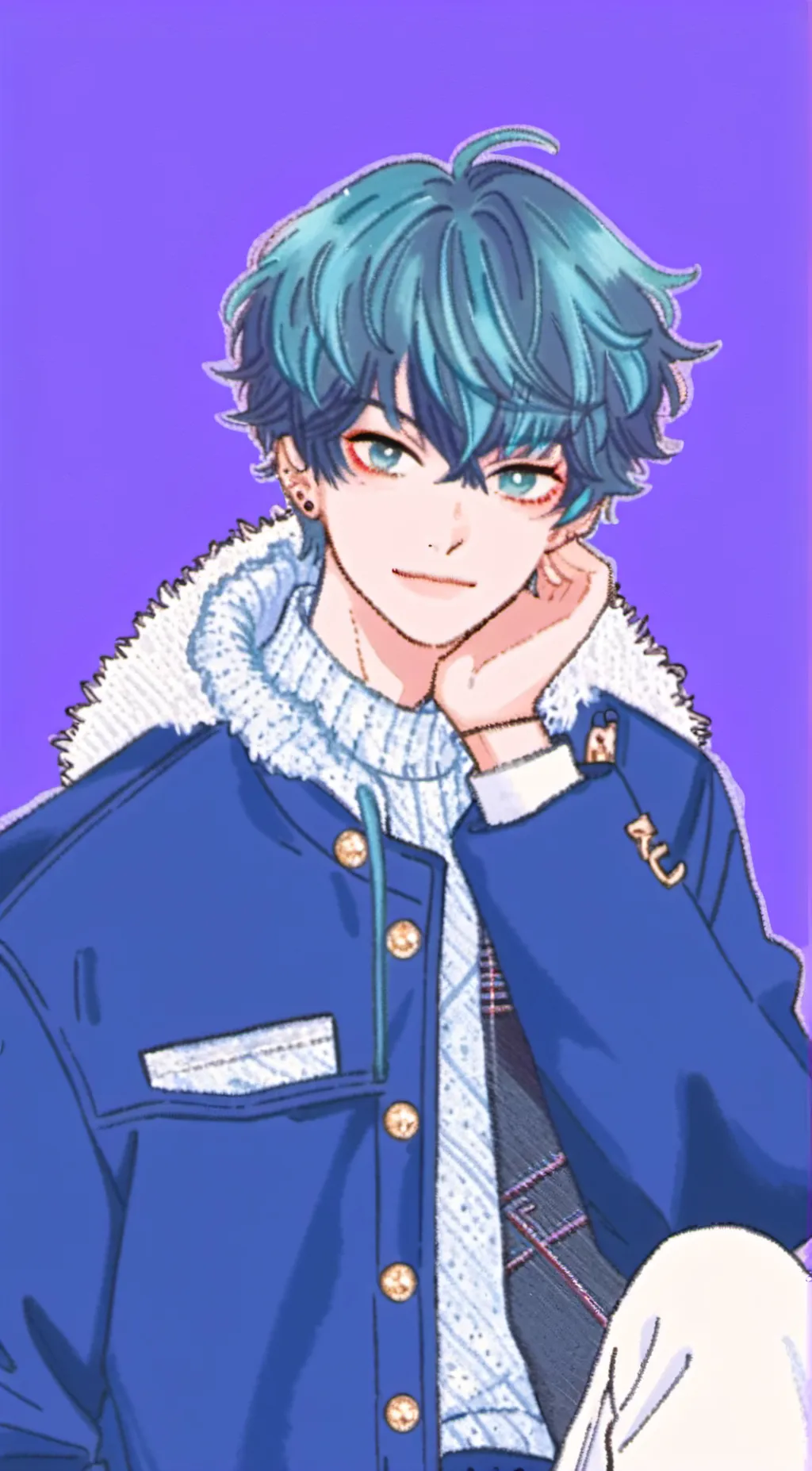 ai character: Luka  background
