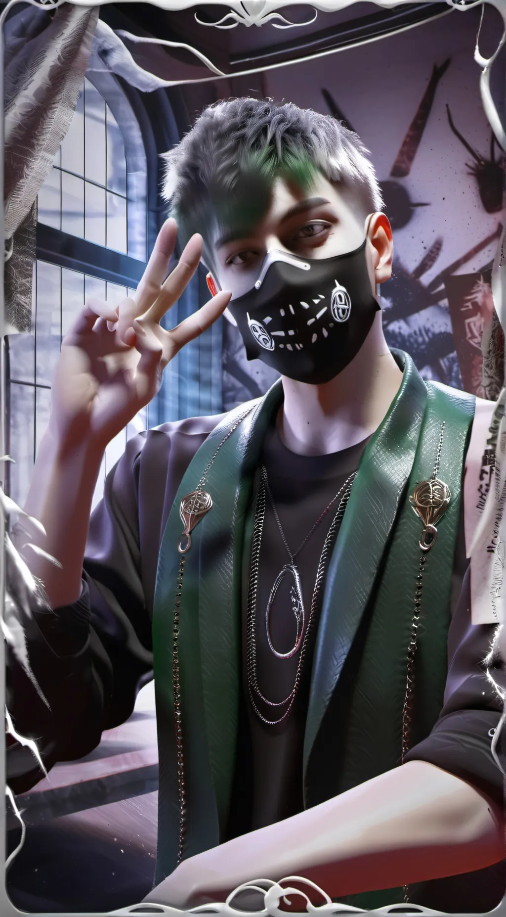 ai character: @raven background
