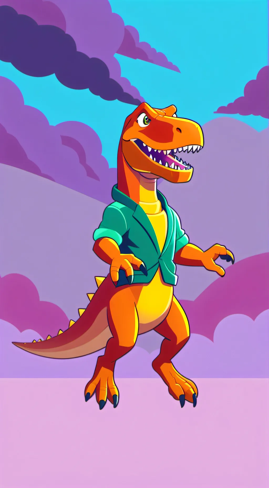 ai character: jungle Dave background