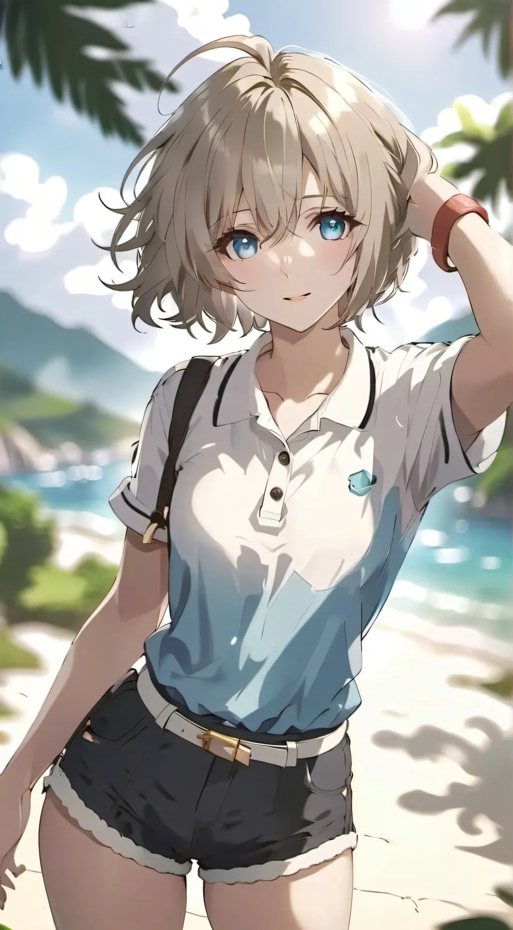 ai character: Loraine  background