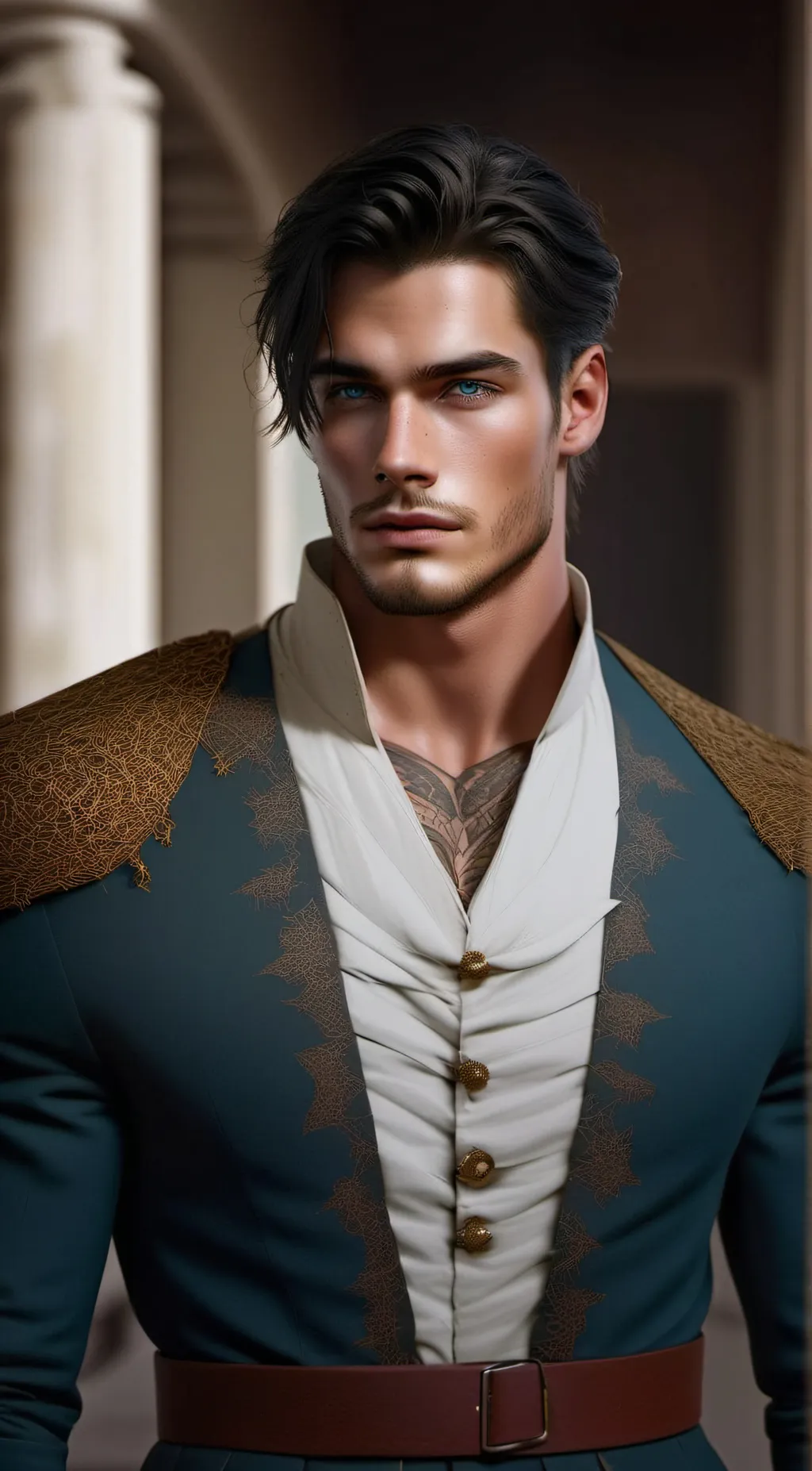 ai character: Henrik  background