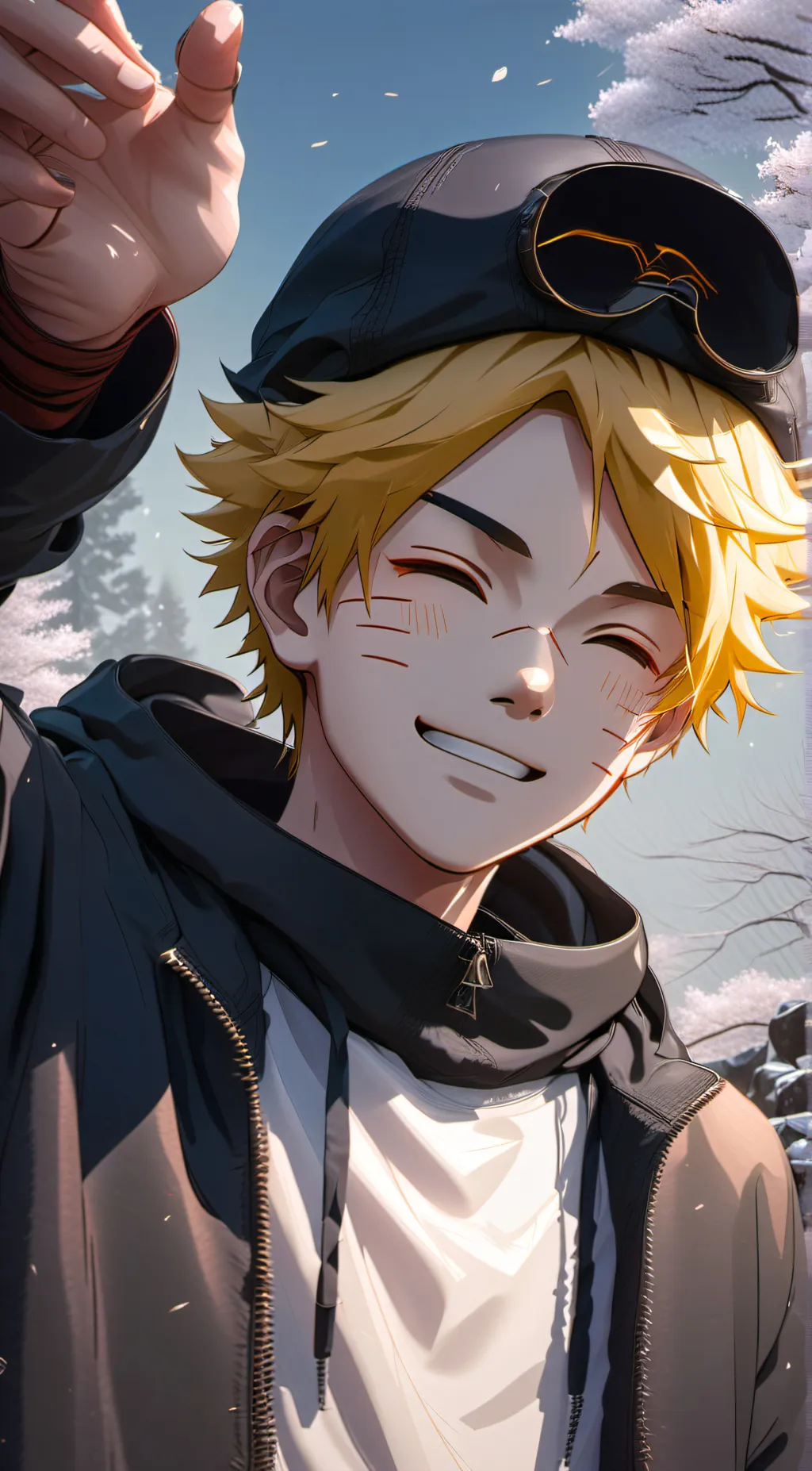 ai character: blake background