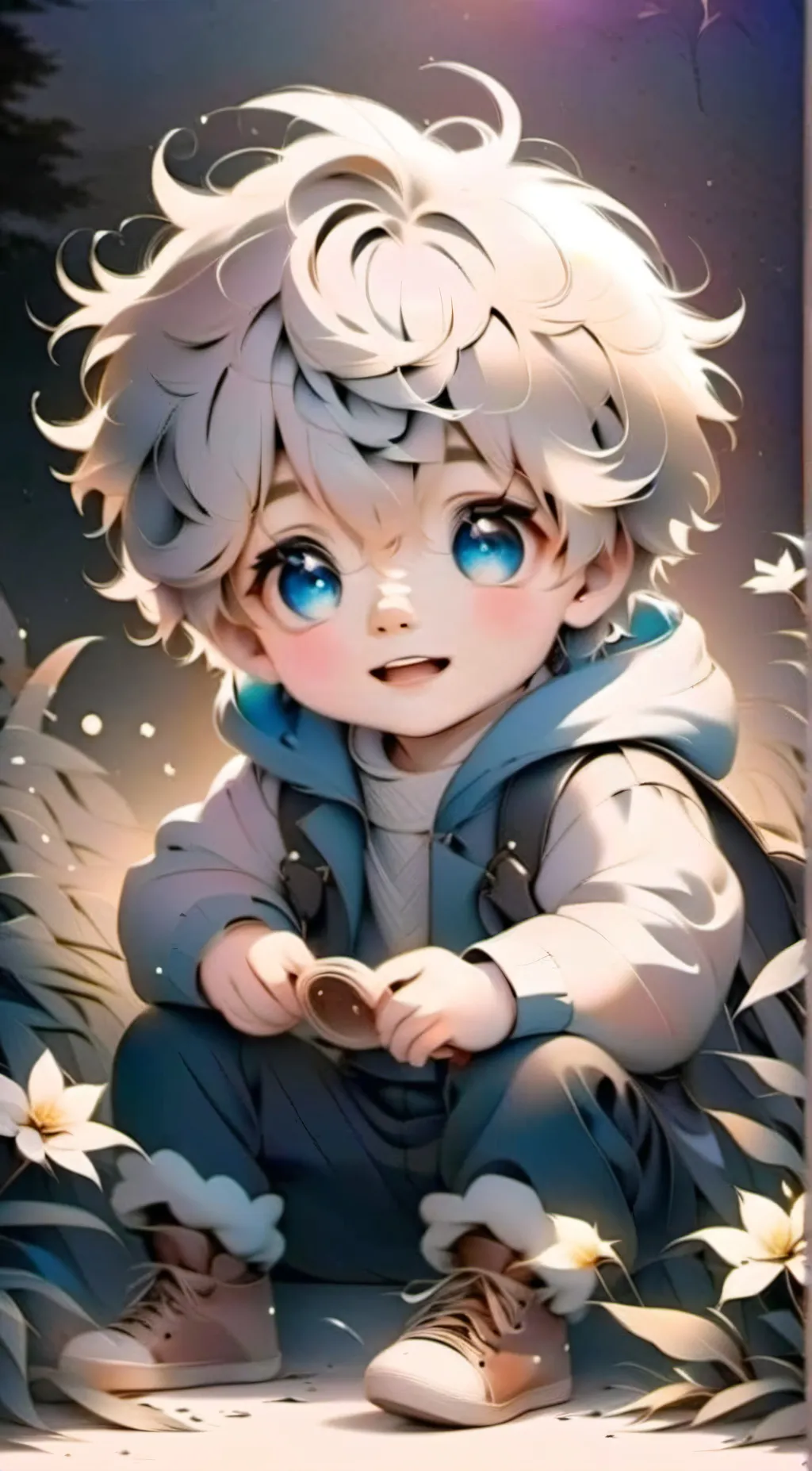 ai character: Leo background