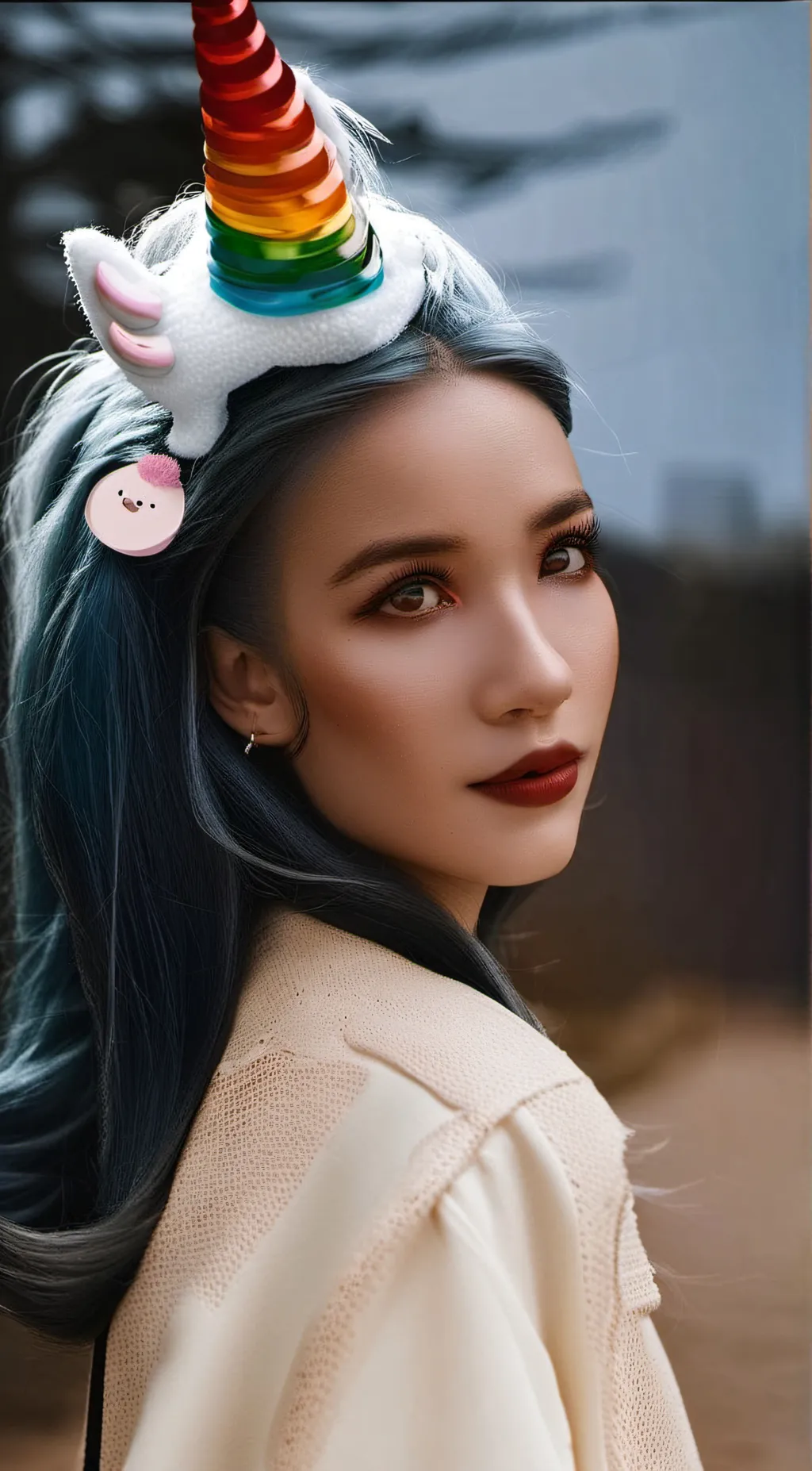 ai character: ??? (unknown girl) background