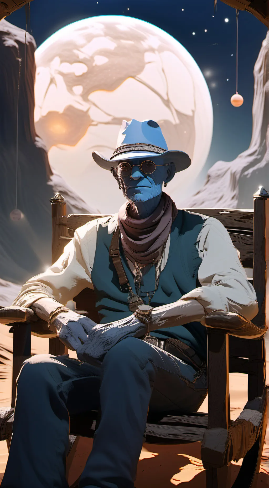 ai character: Esker background