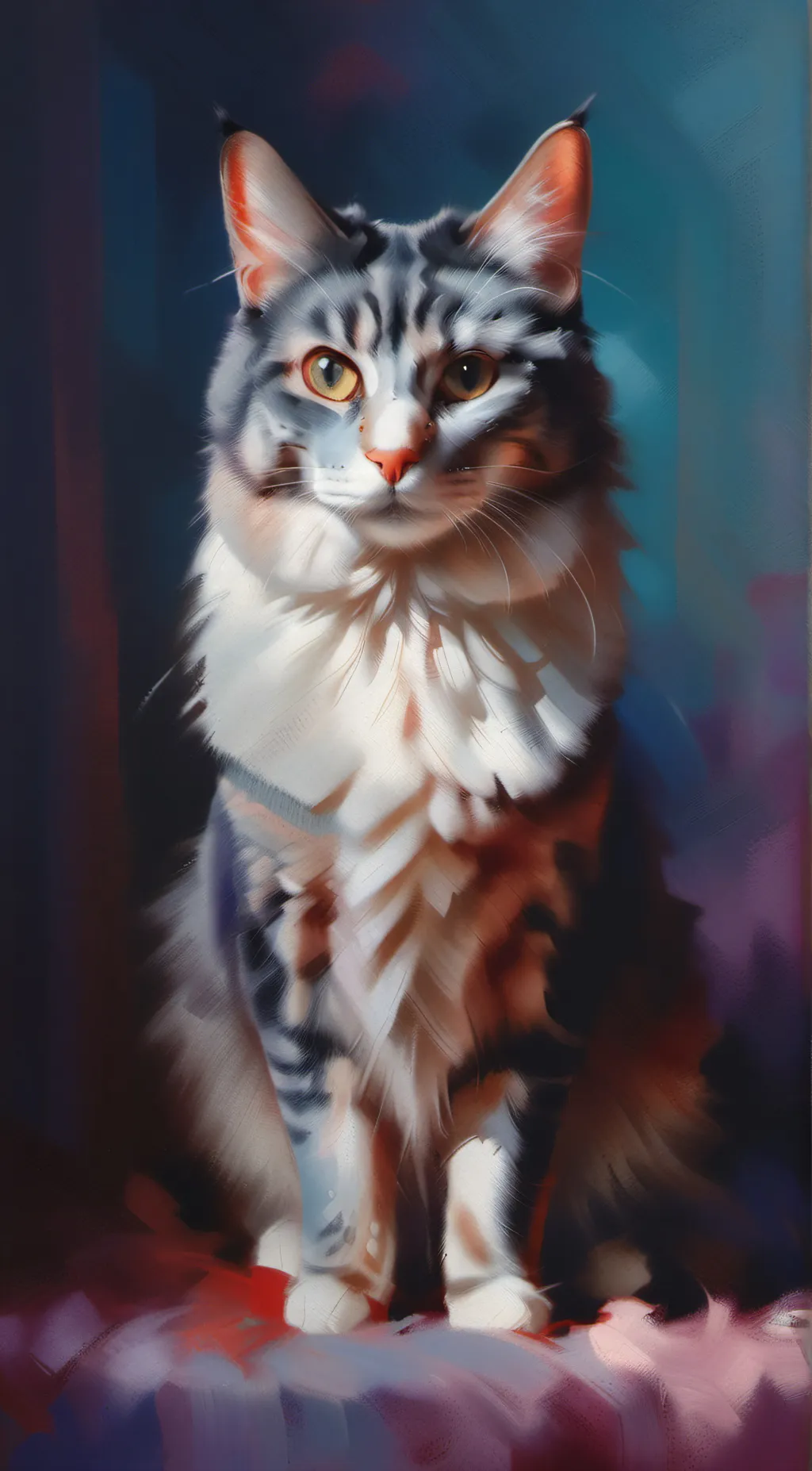 ai character: Catnap background
