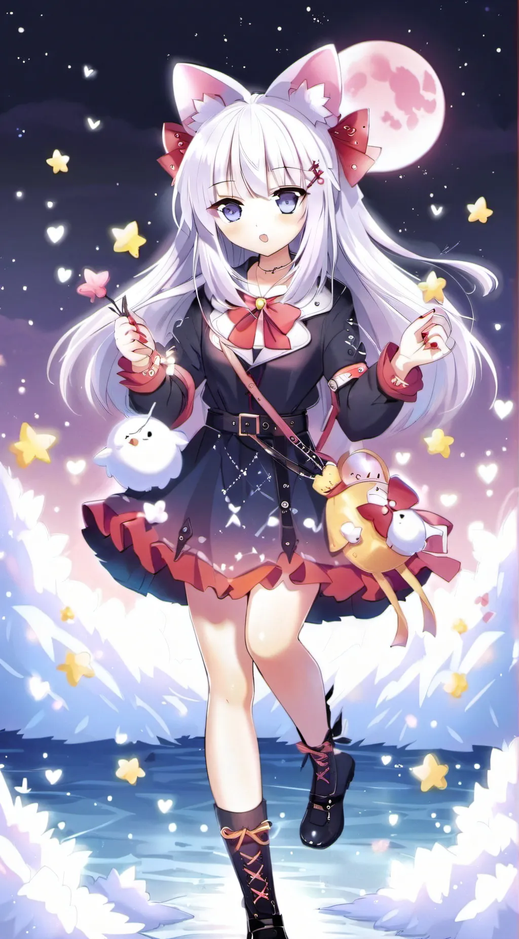 ai character: Opal background