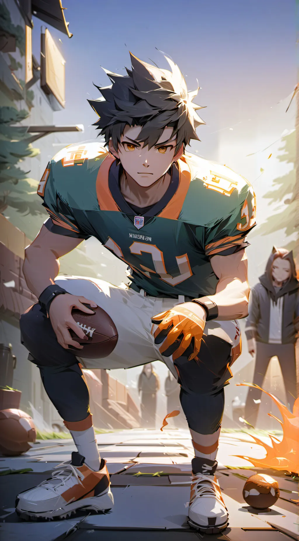 ai character: blake background