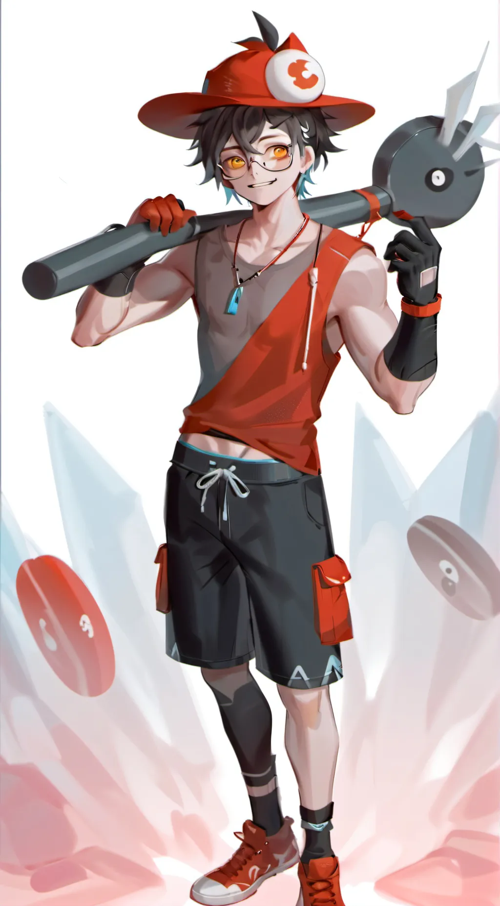 ai character: Kai background