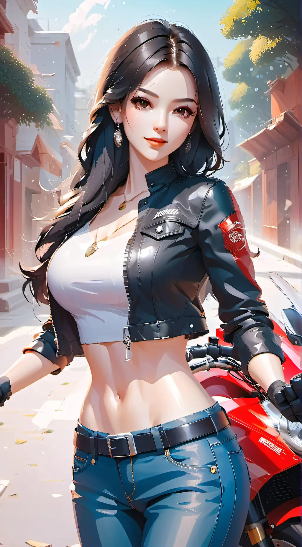 ai character: Ella background