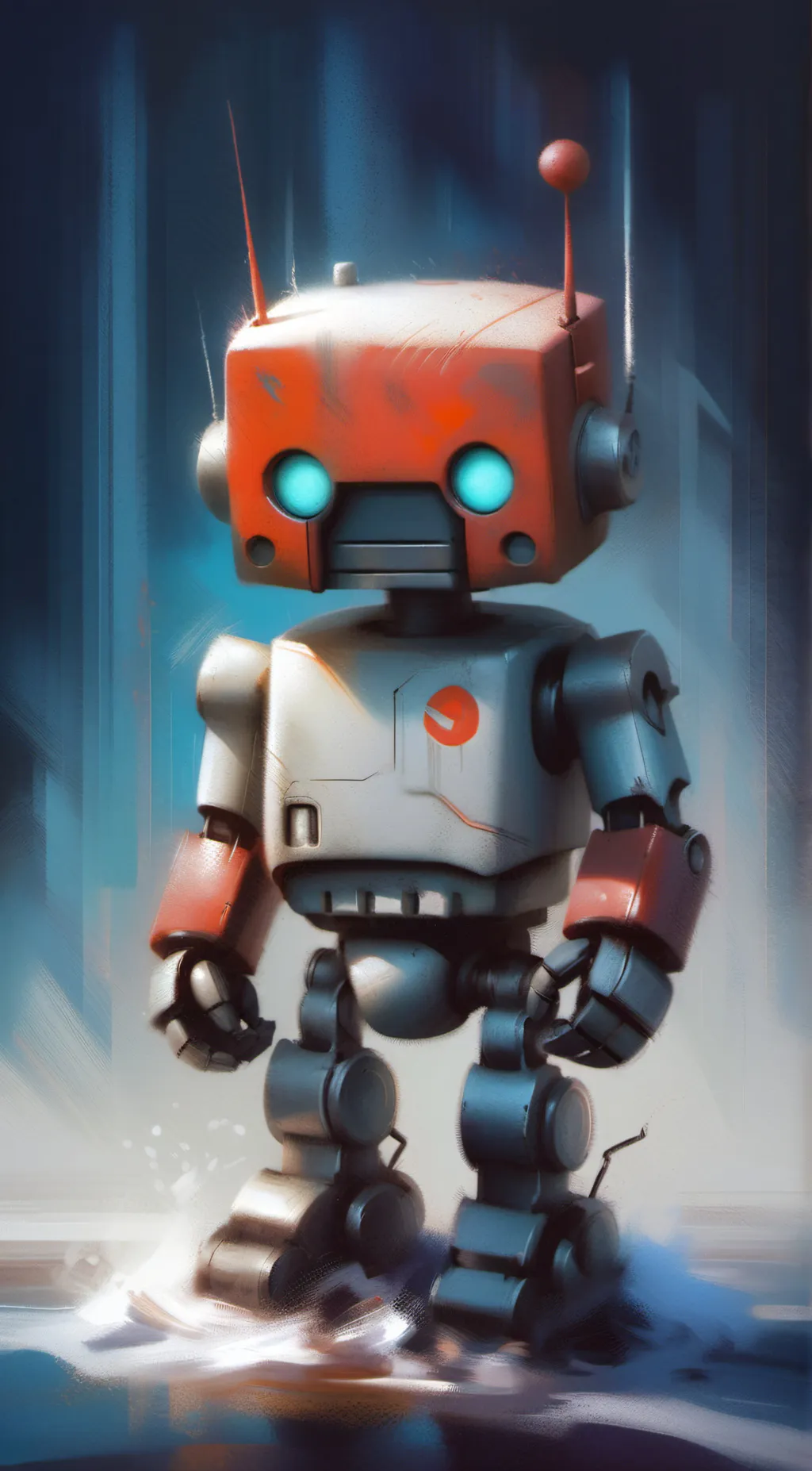 ai character: Murder drones background