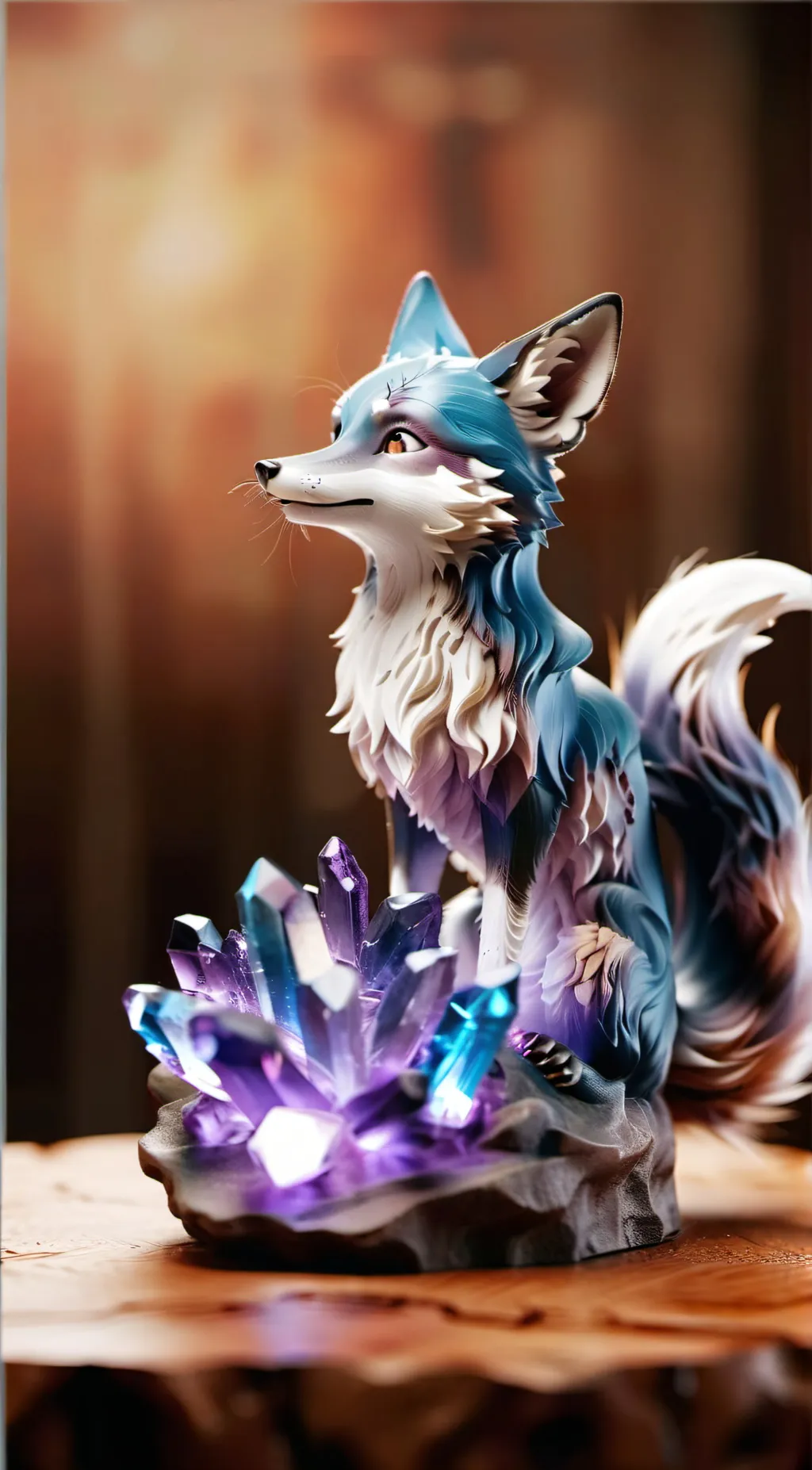 ai character: Crystal background