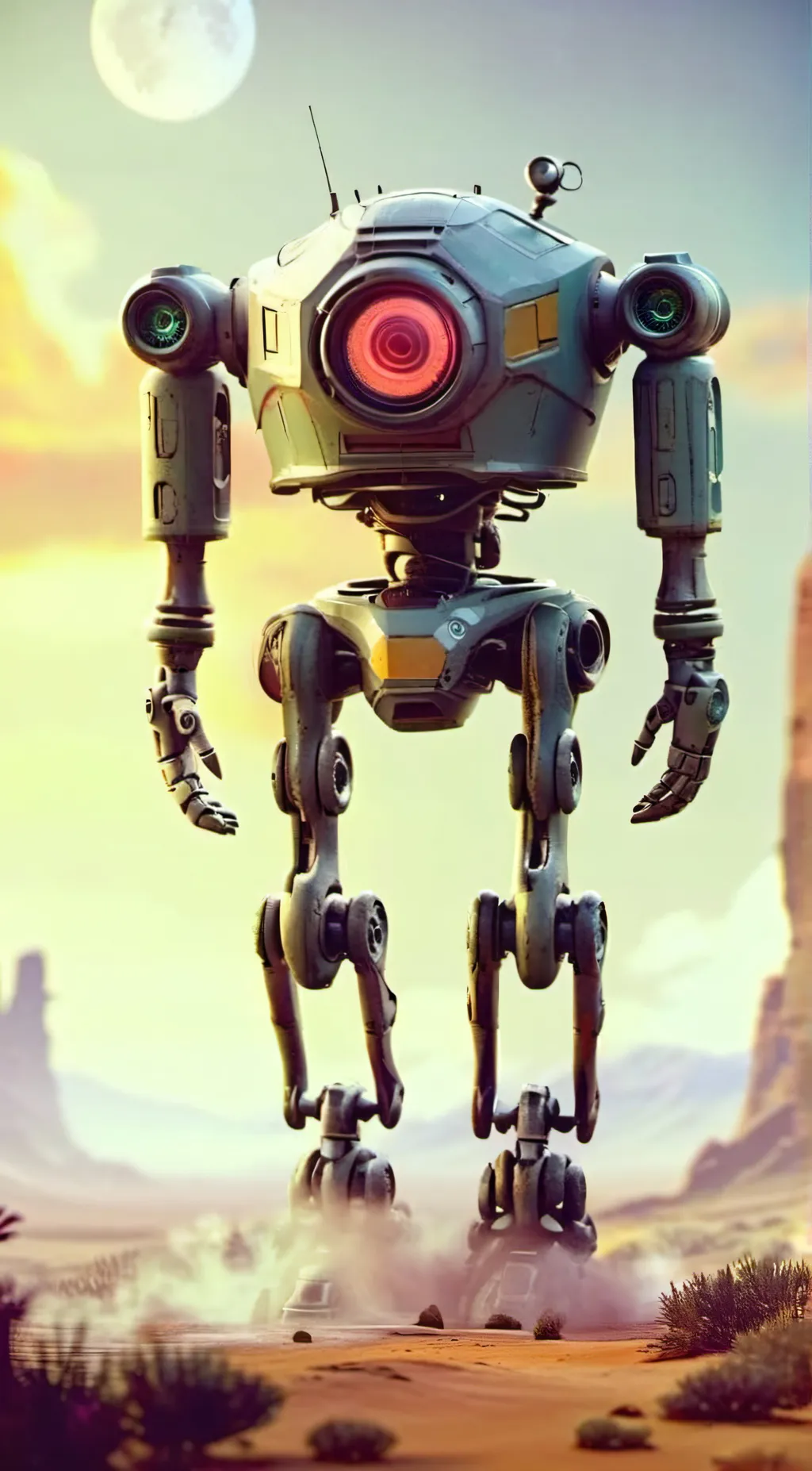 ai character: sentinel  background