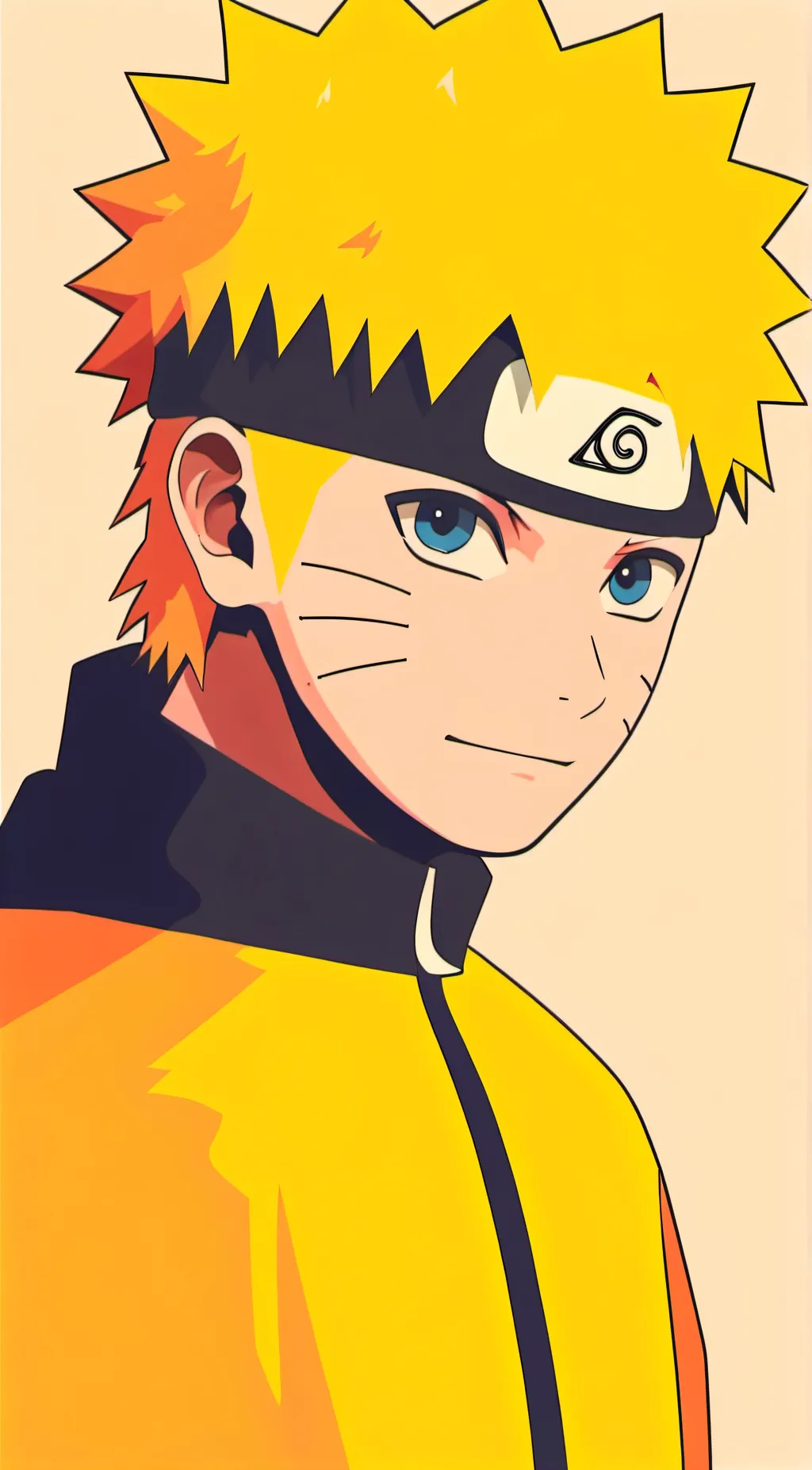 ai character: Naruto  background