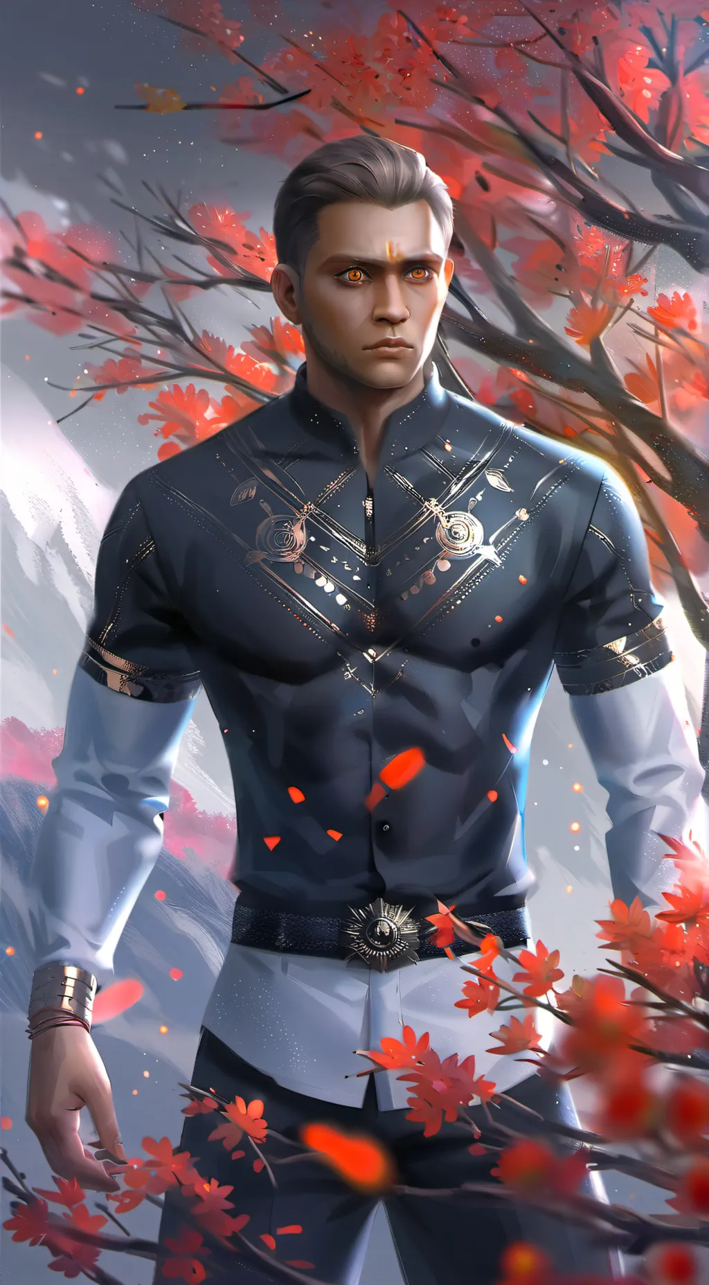 ai character: Able Banks  background
