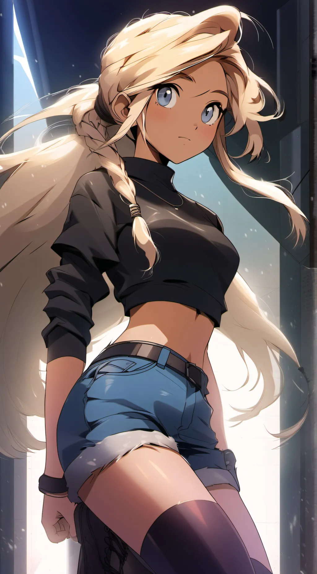 ai character: Summer background
