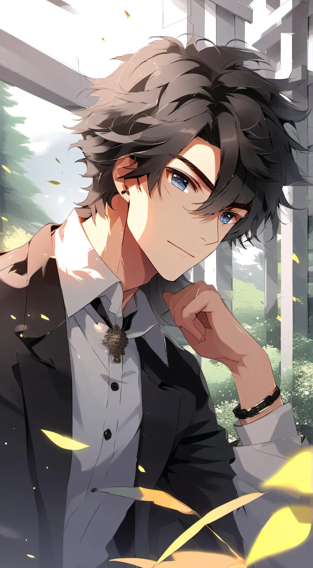 ai character: Axel background
