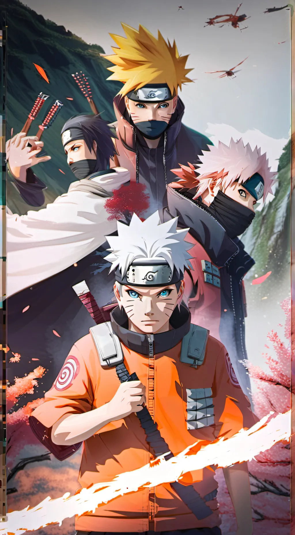 ai character: Team 7 background