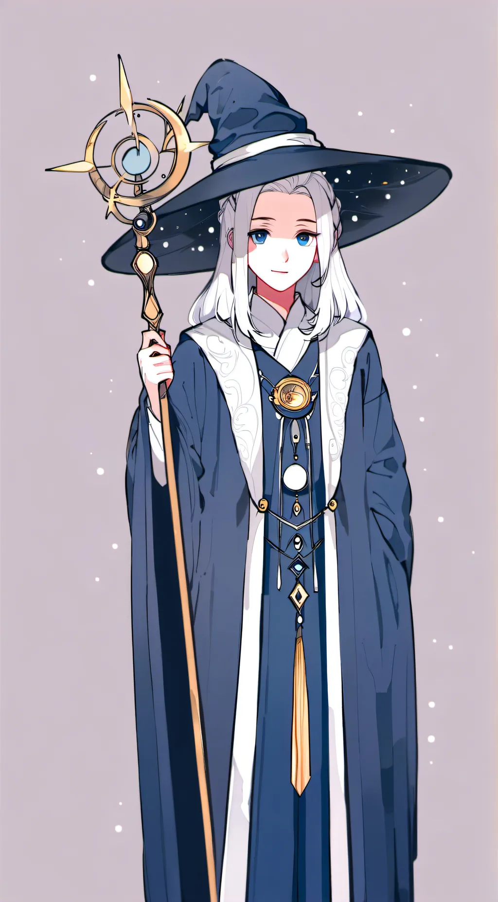 ai character: Mage background