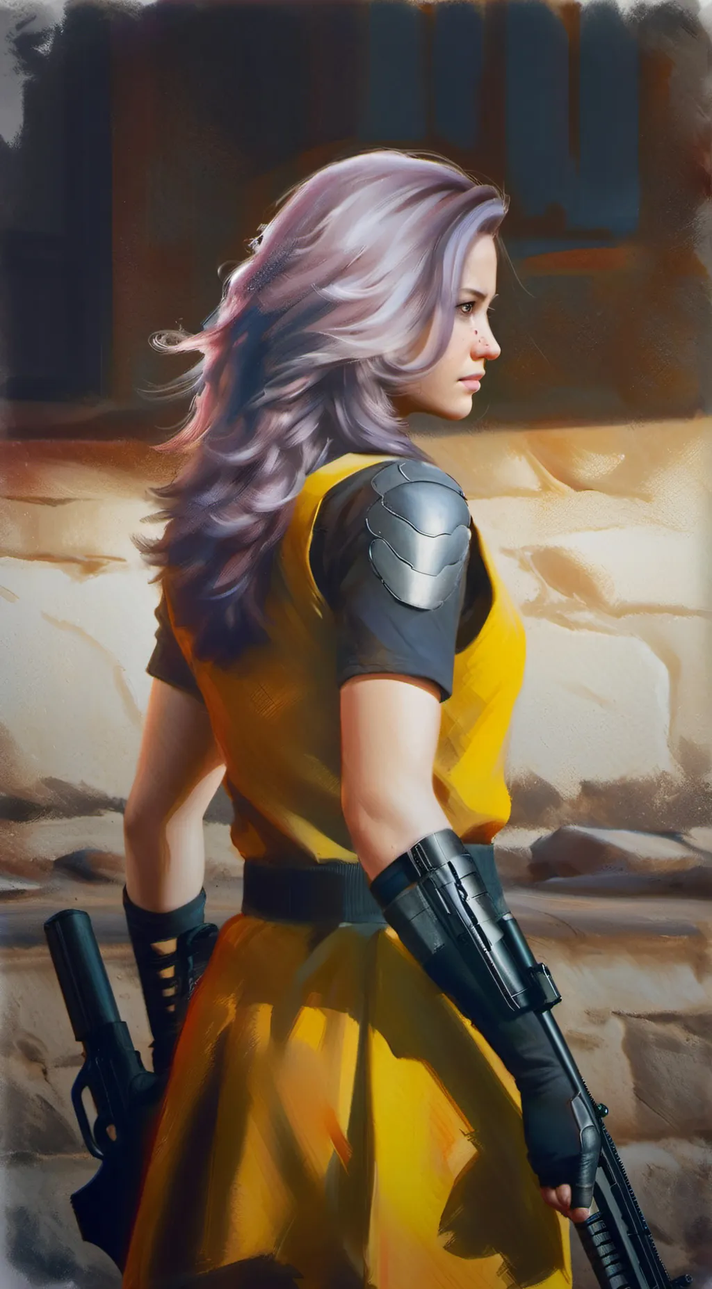 ai character: Sarah craps background