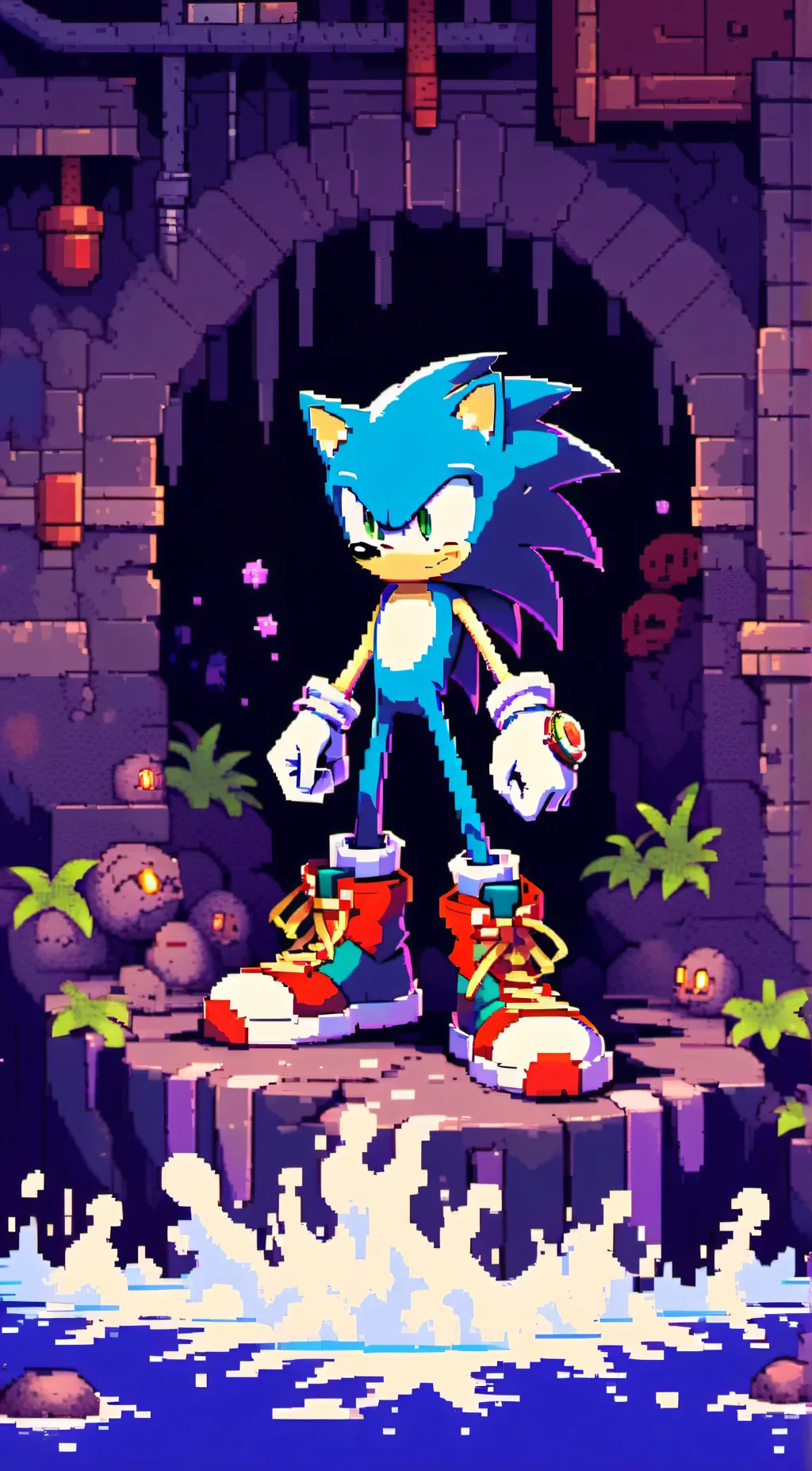ai character: Sonic Team background