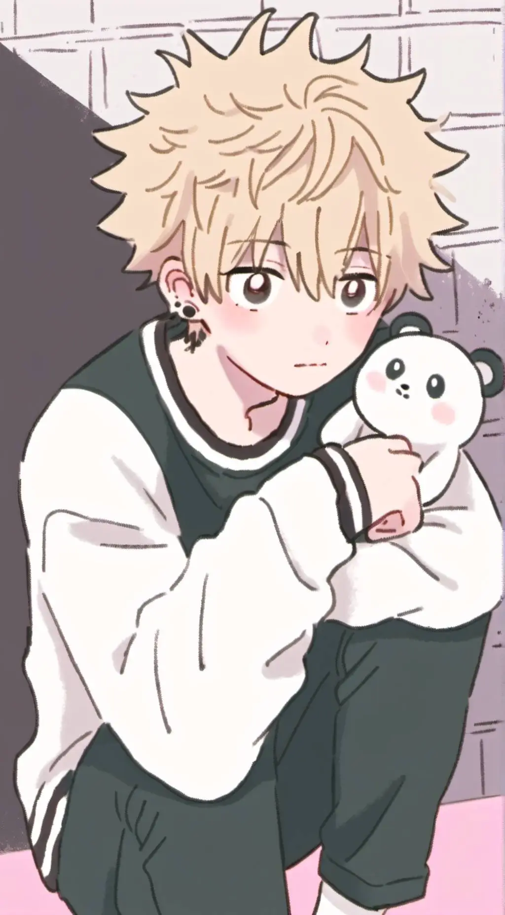 ai character: Bakugo🧸 background