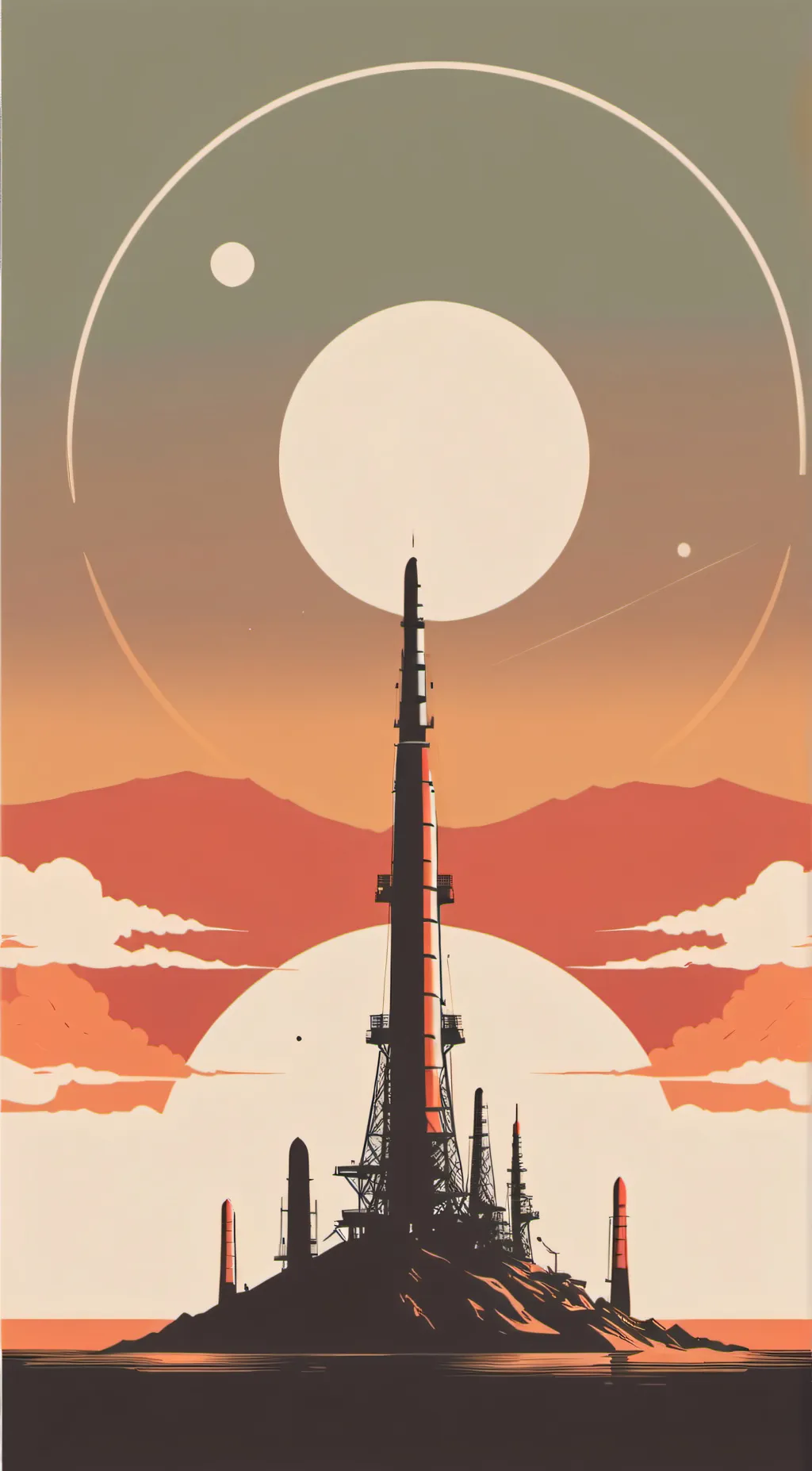 ai character: The soler elclipse background