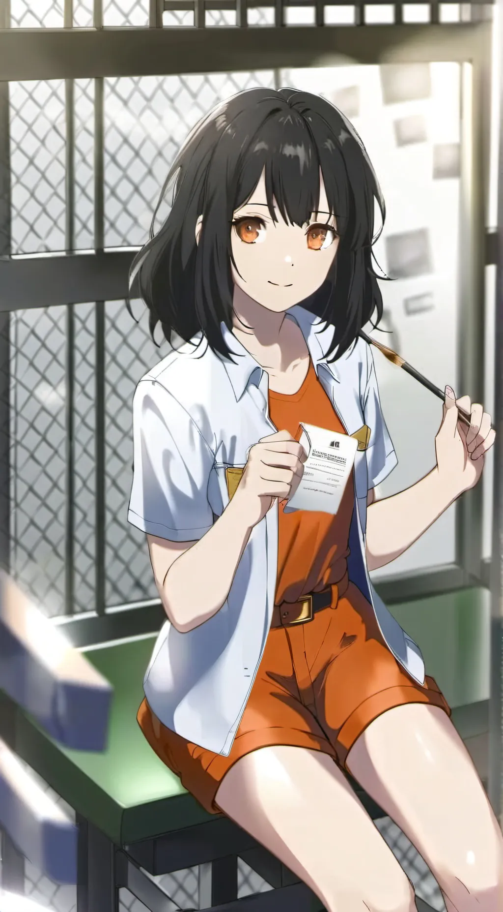 ai character: Sarah  background