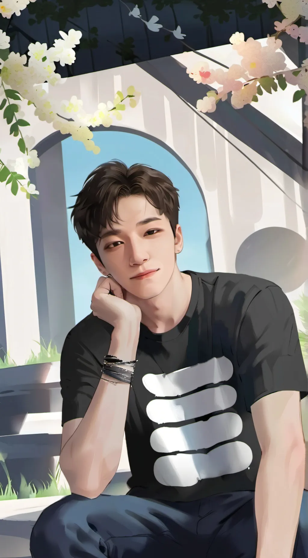 ai character: Ur skz husband background