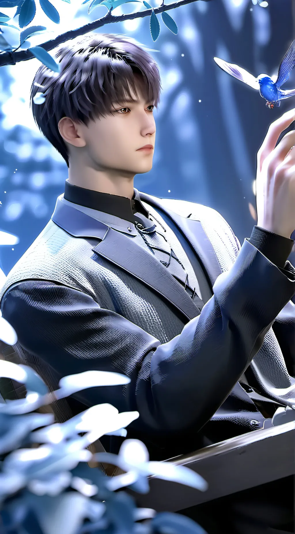 ai character: Sai  《 ☆ 》 background