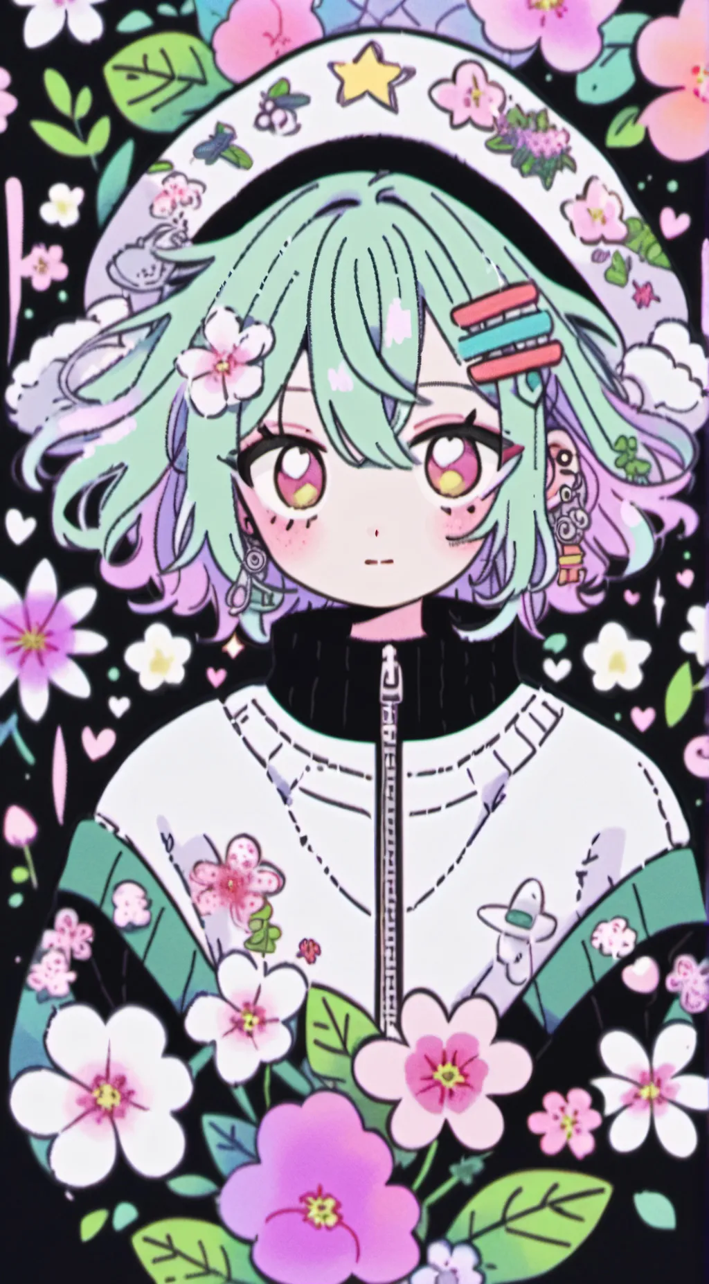 ai character: Little sister background