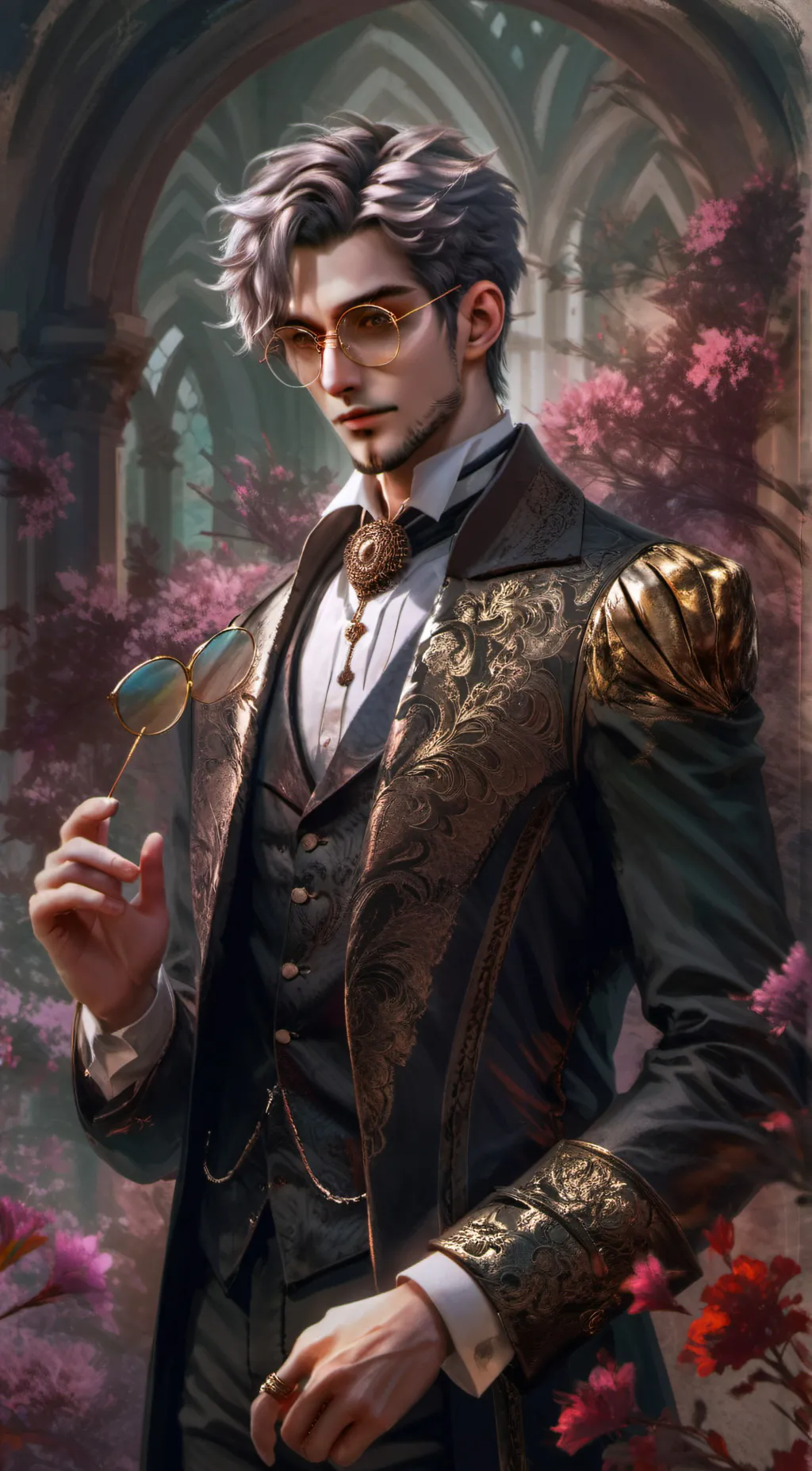 ai character: Mr Akazai background